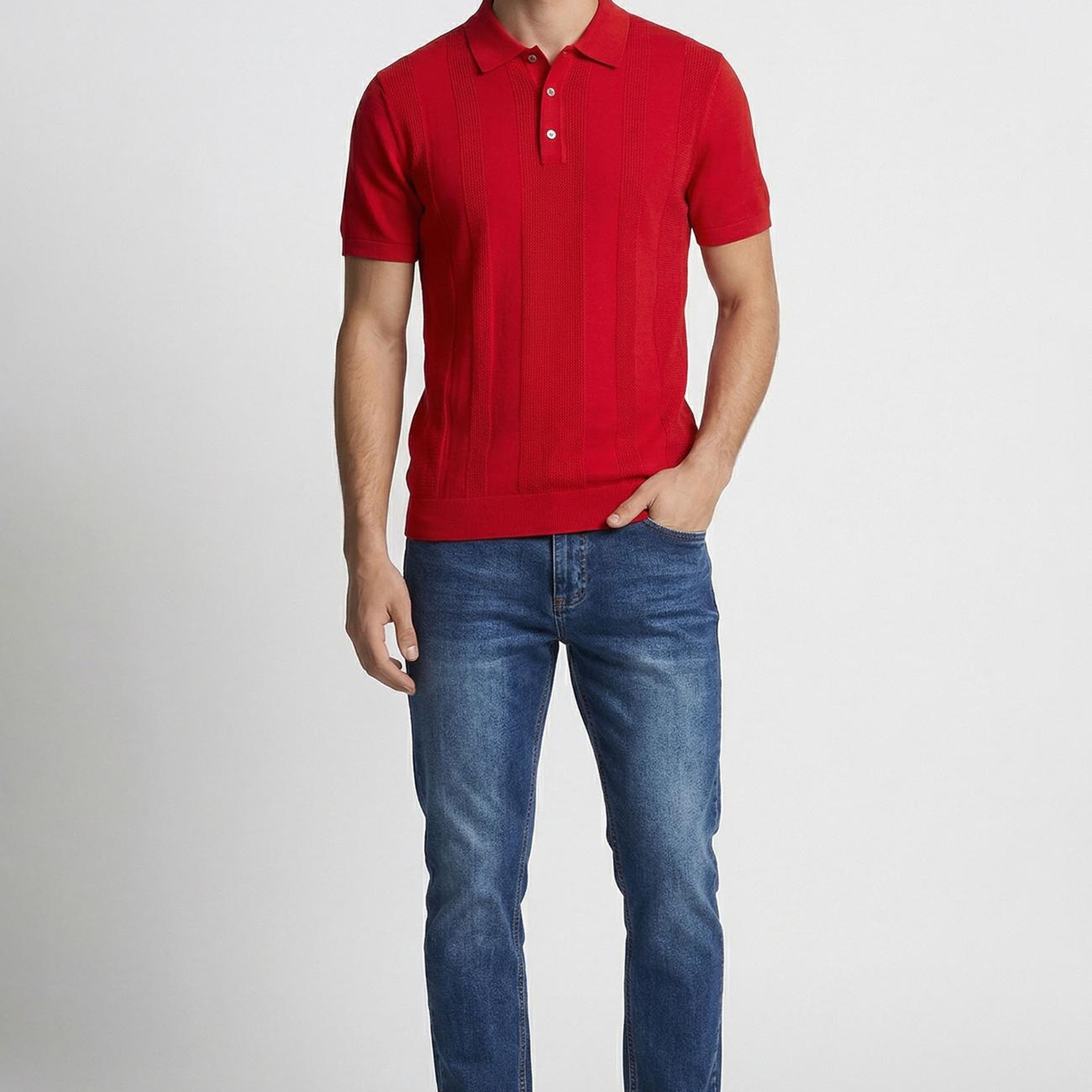 Network Erkek Slim Fit Lacivert 5 Cep Denim Pantolon