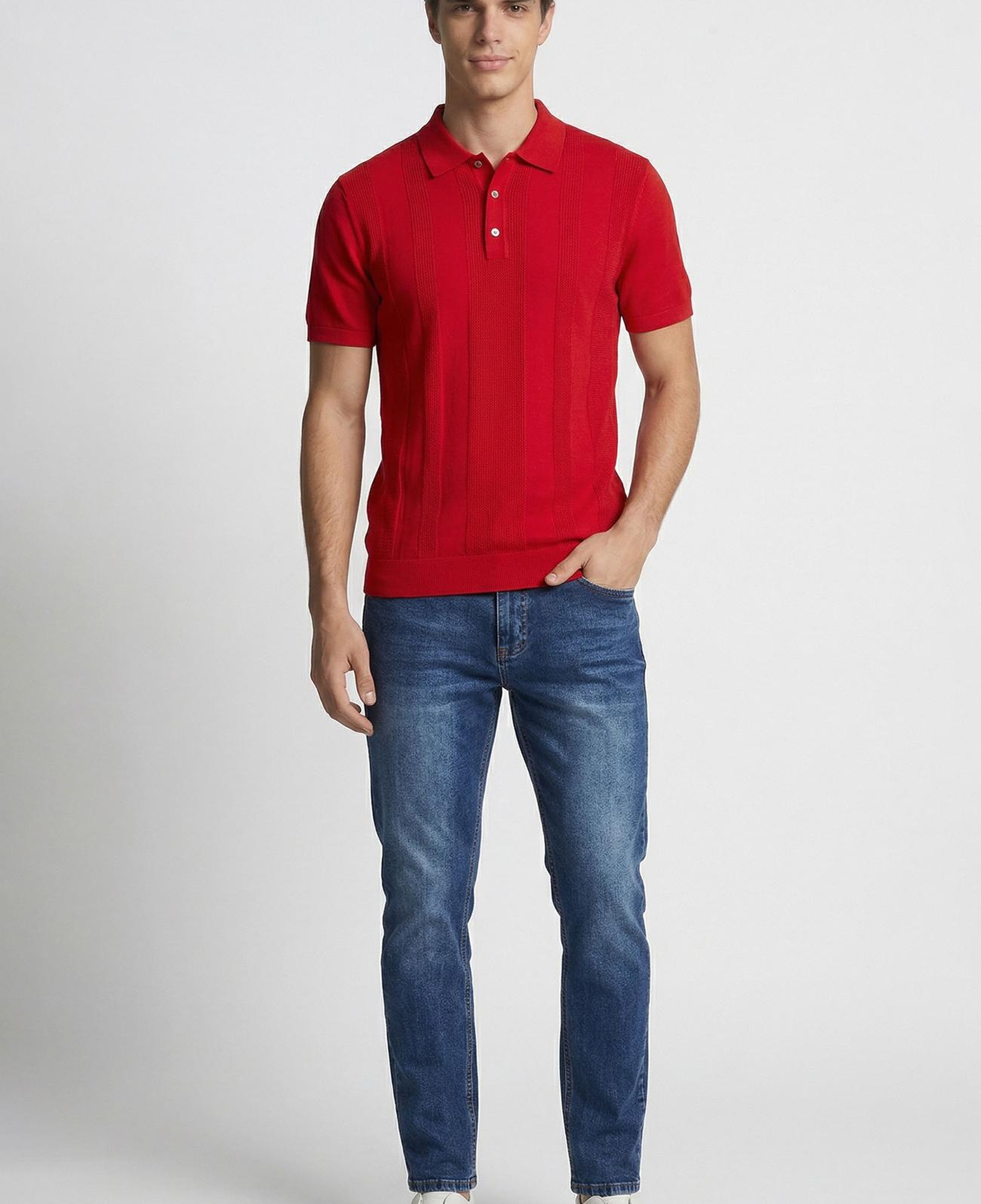 Network Erkek Slim Fit Lacivert 5 Cep Denim Pantolon