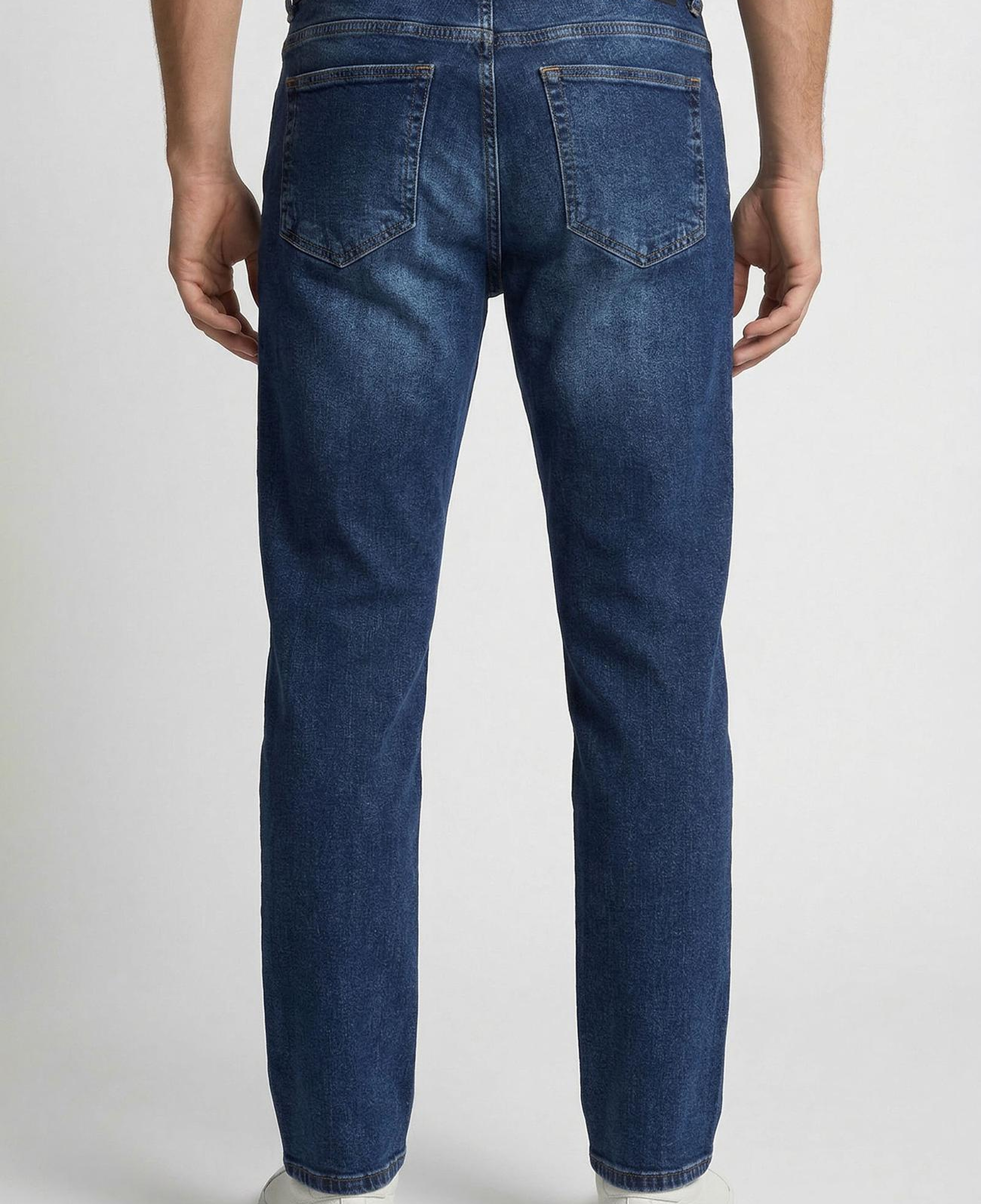 Network Erkek Slim Fit Lacivert 5 Cep Denim Pantolon