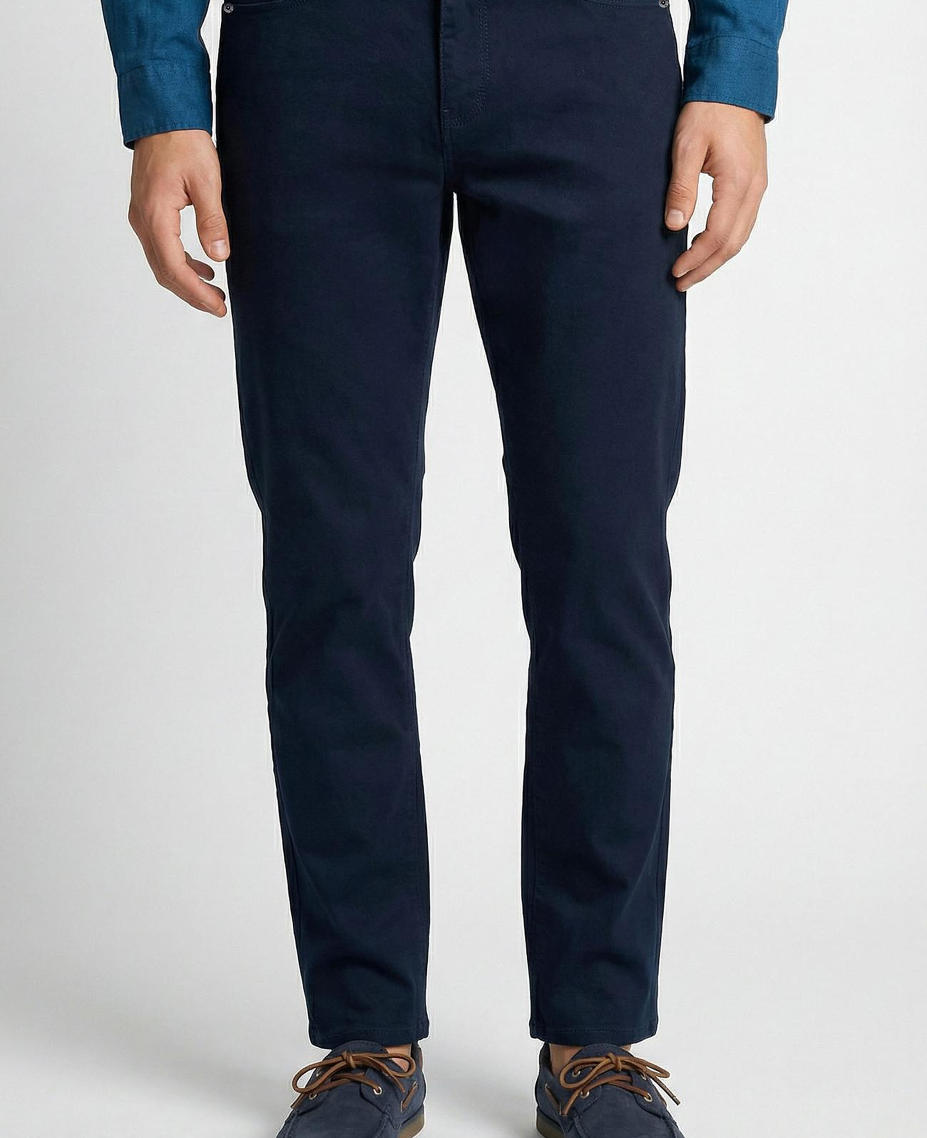 Network Erkek Lacivert Casual Pantolon