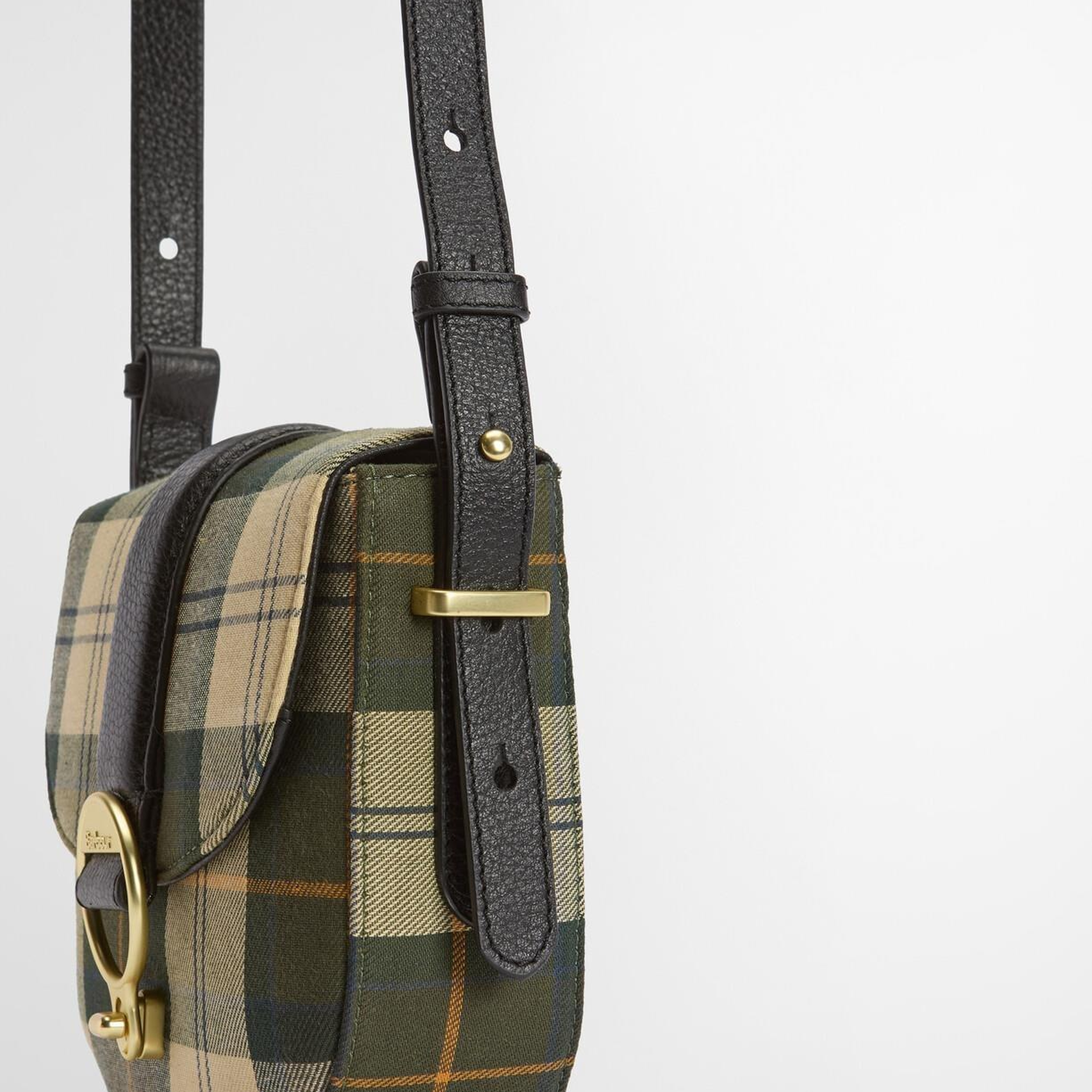 Barbour Elm Tartan Çapraz Çanta