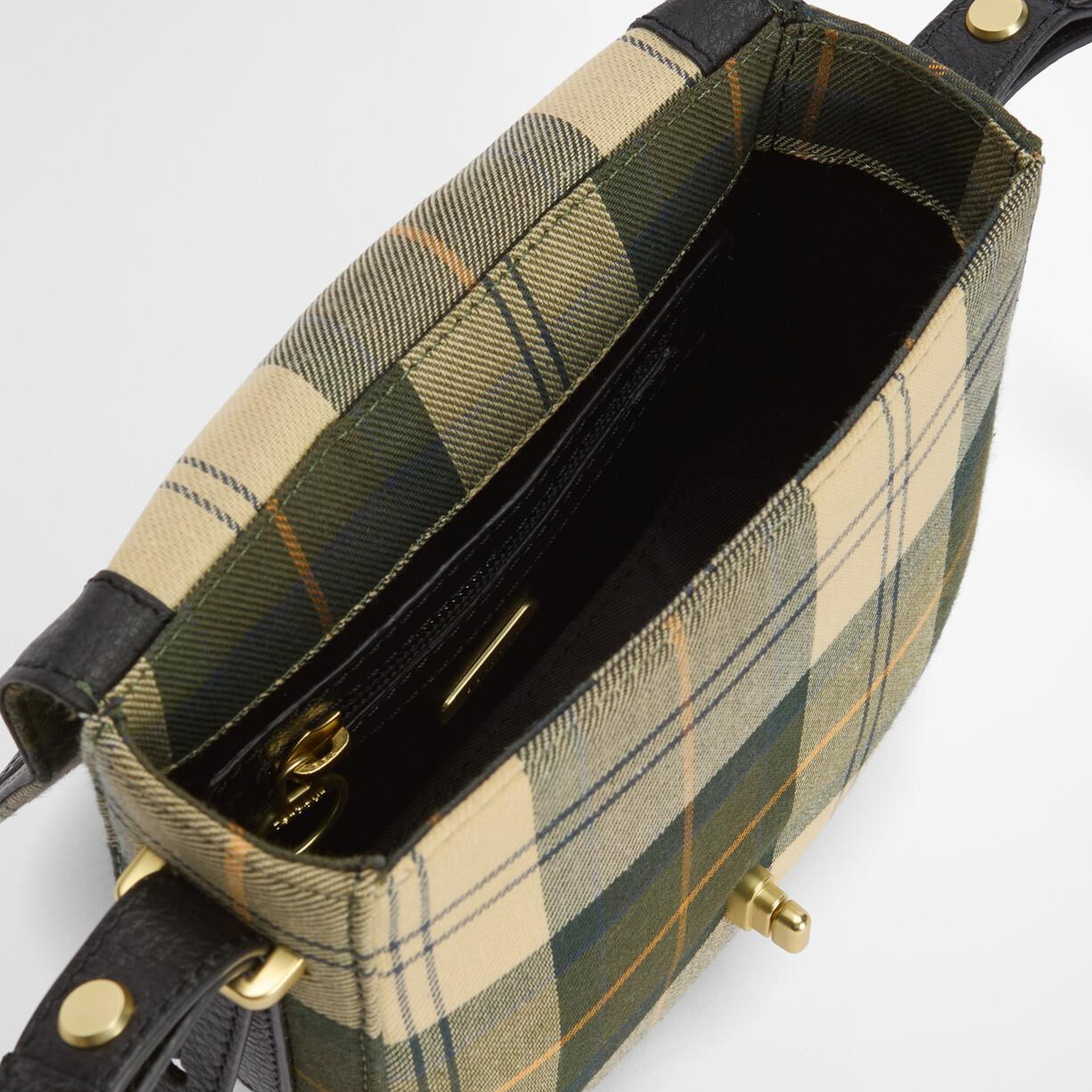 Barbour Elm Tartan Çapraz Çanta