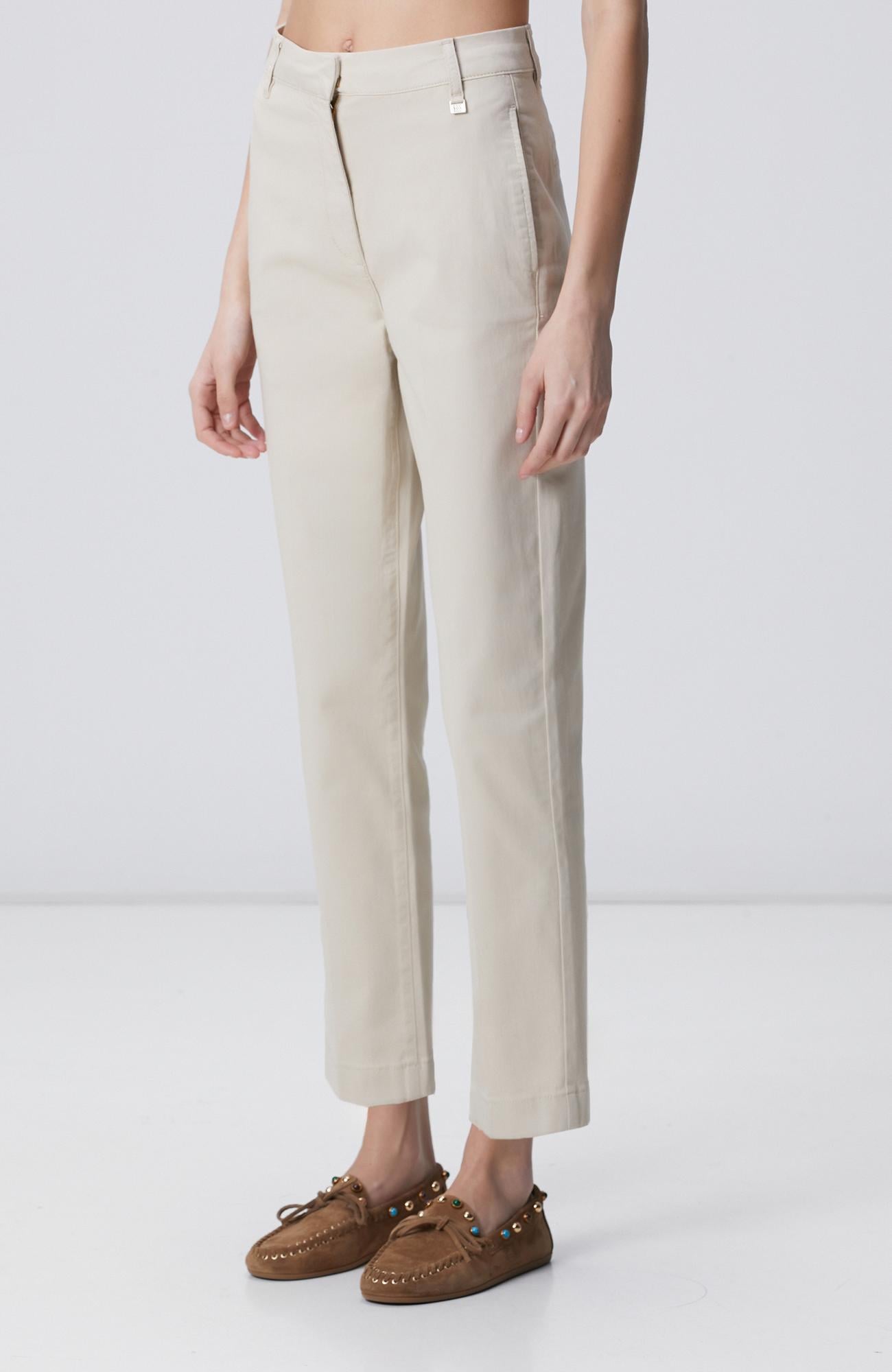 Network Kadın Bej Basic Casual Pantolon