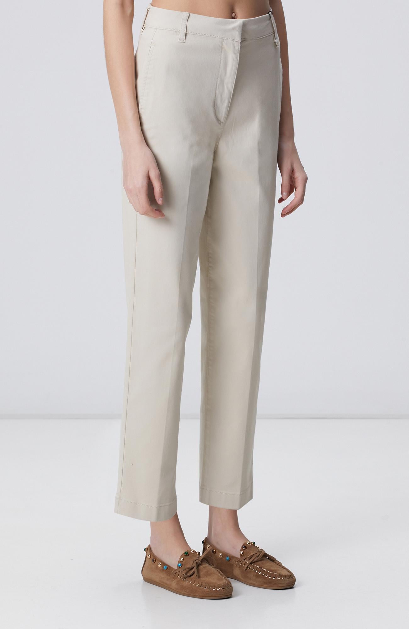 Network Kadın Bej Basic Casual Pantolon
