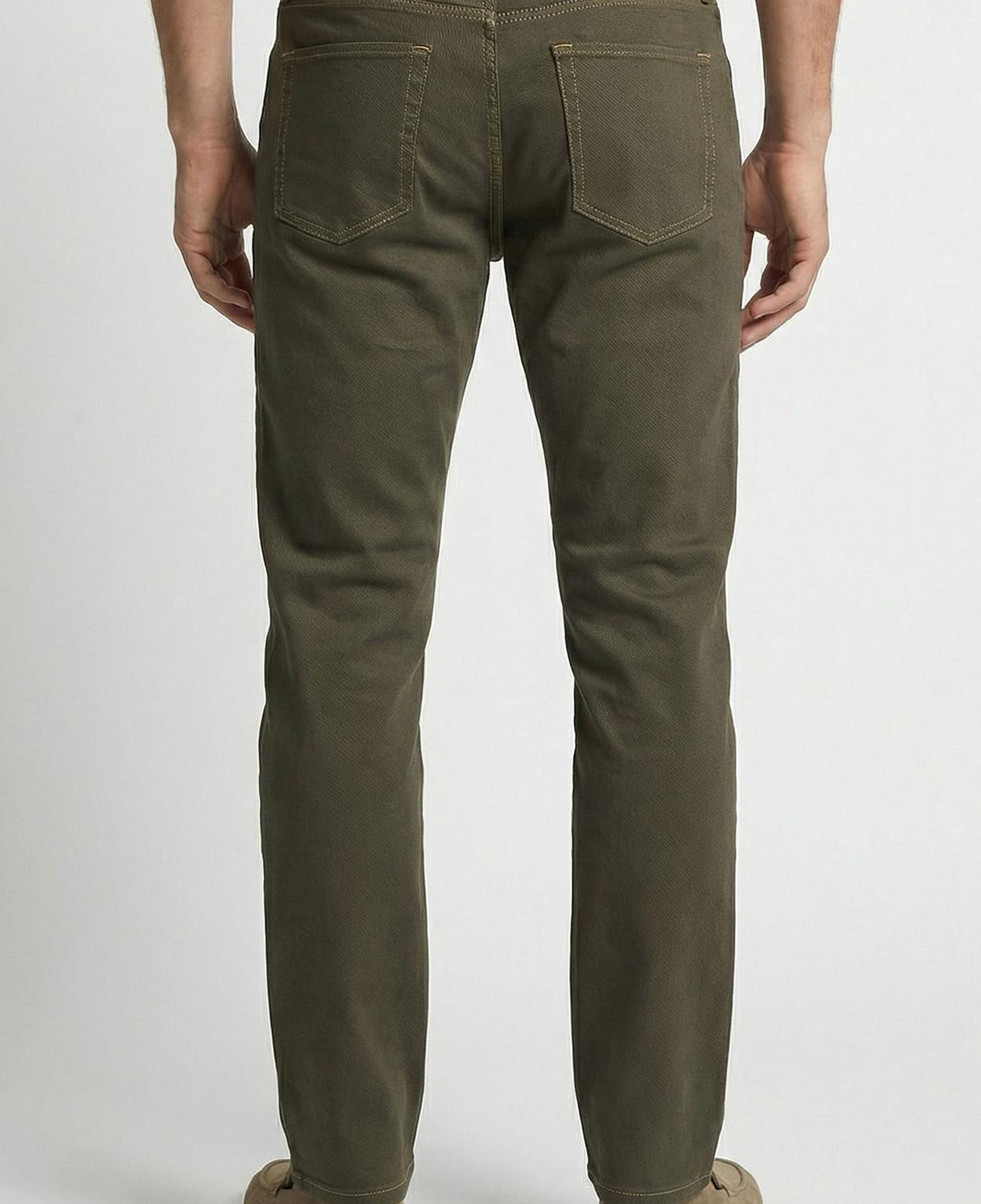 Network Erkek Haki Denim Pantolon