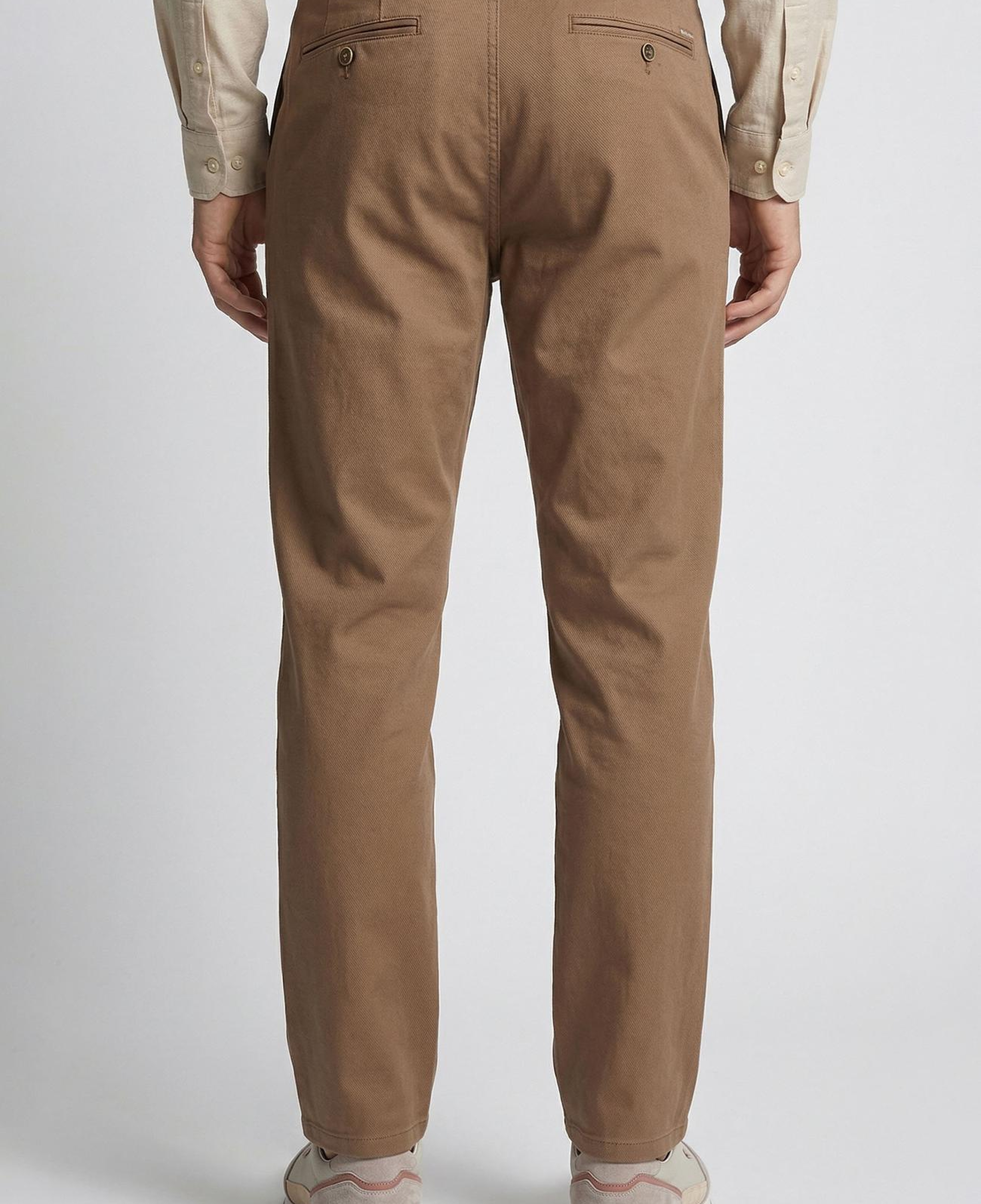 Network Erkek Vizon Slim Fit Diyagonal Chino Pantolon