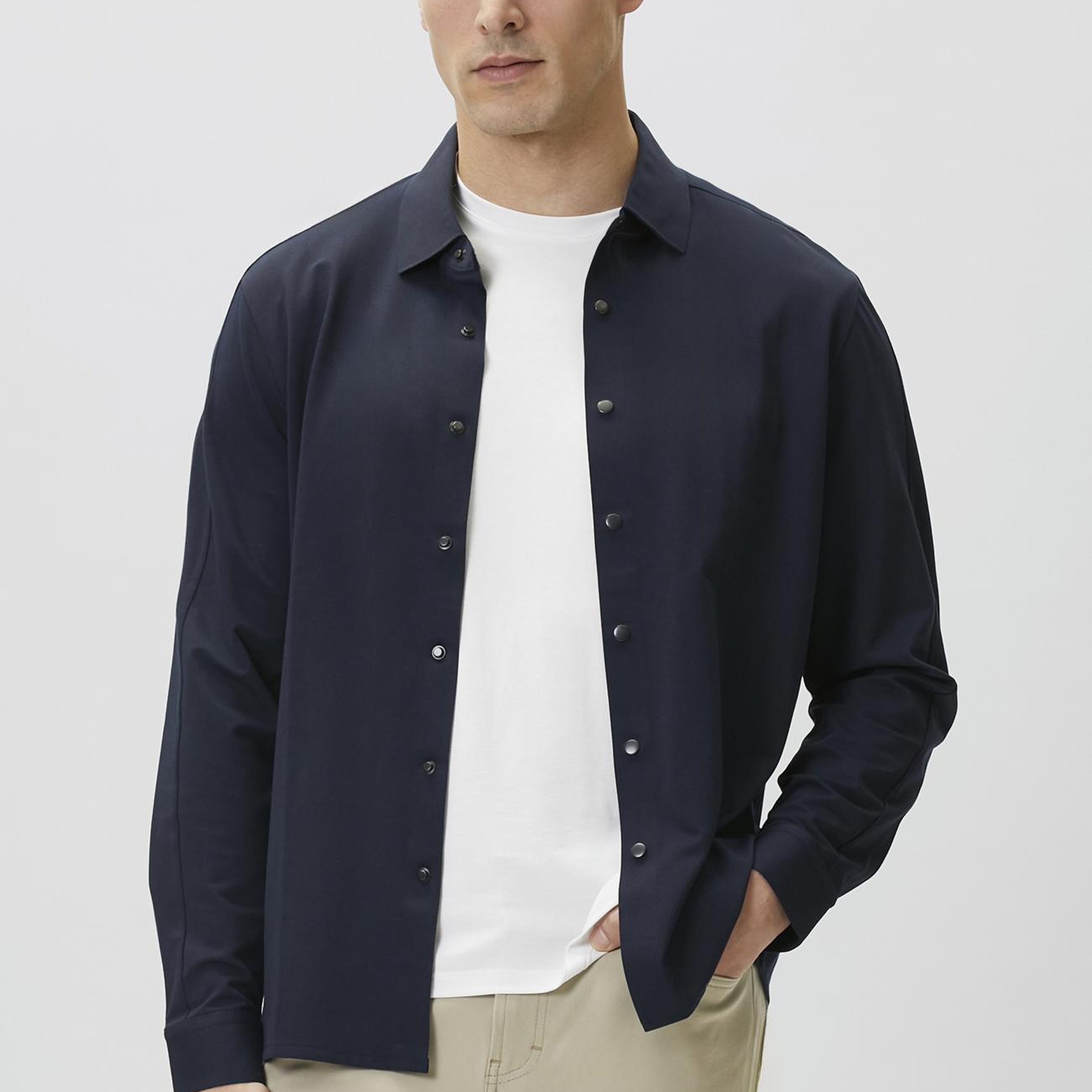 Network Erkek Slim Fit Lacivert Gömlek