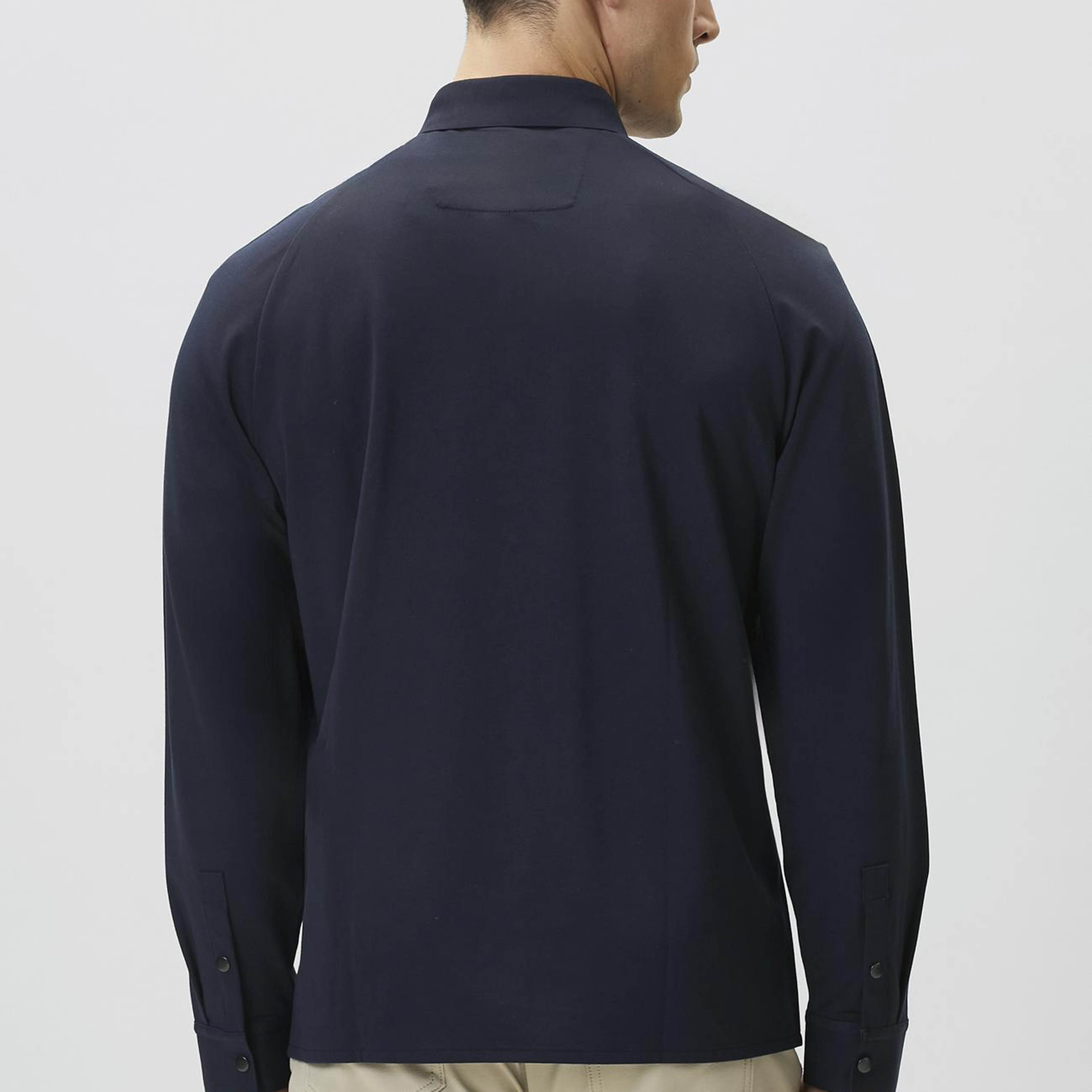Network Erkek Slim Fit Lacivert Gömlek