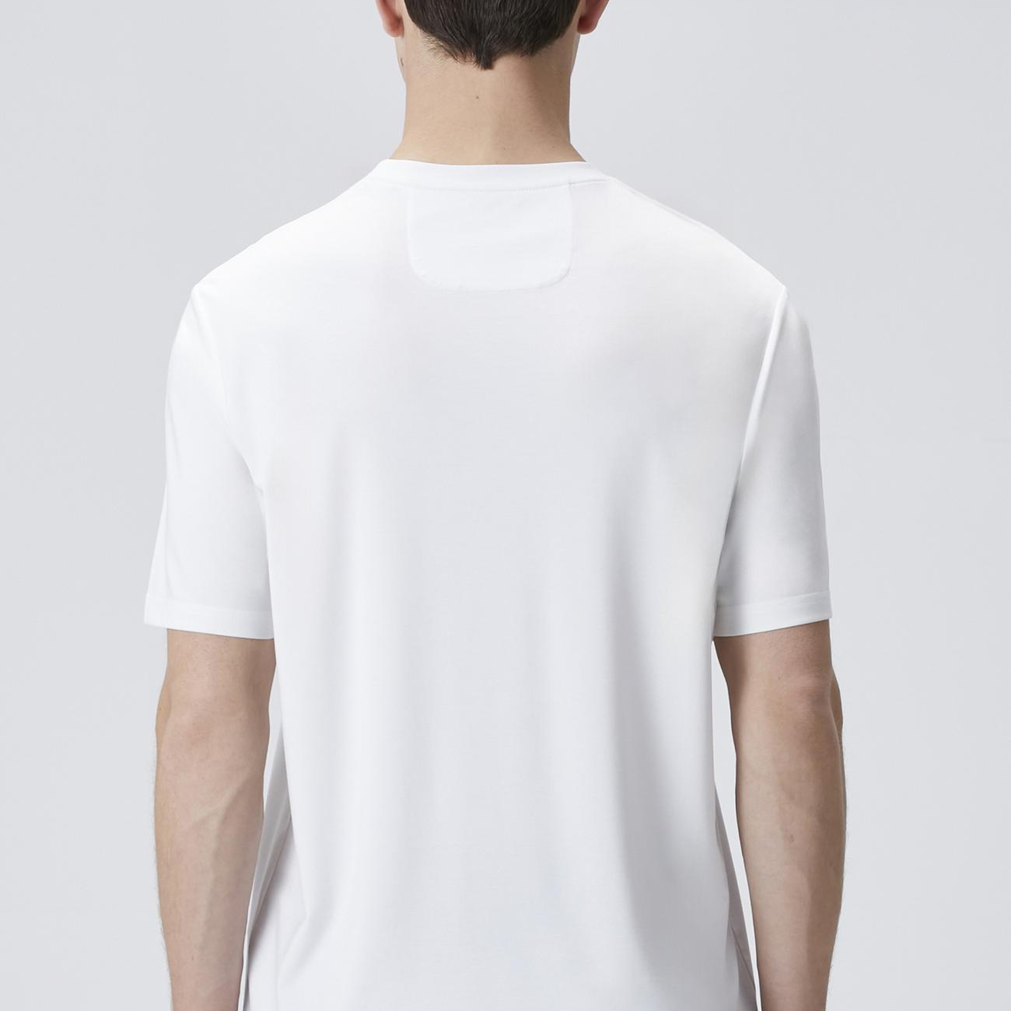 Network Erkek Traveller Beyaz Baskılı T-shirt