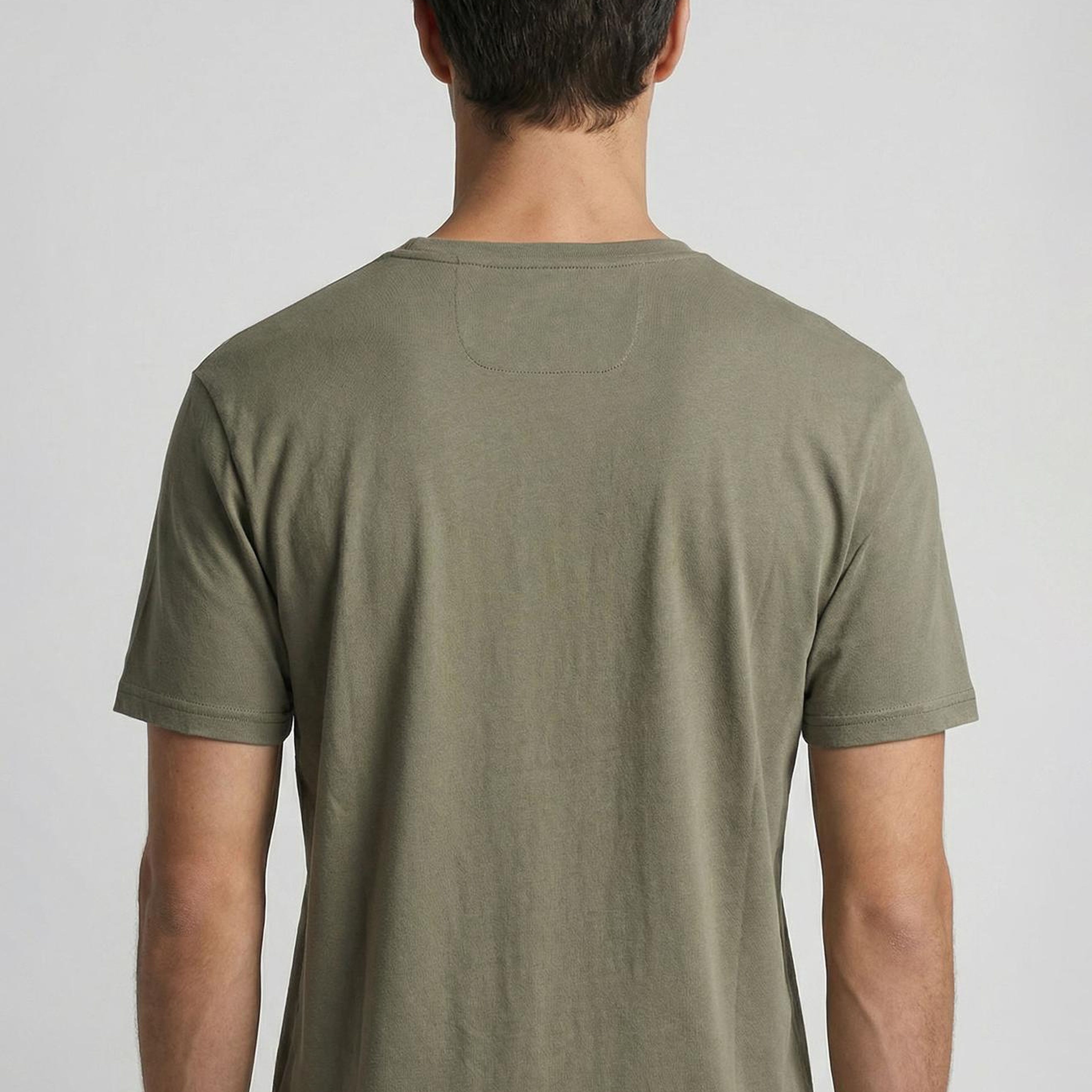 Network Erkek Haki Basic Pike T-shirt