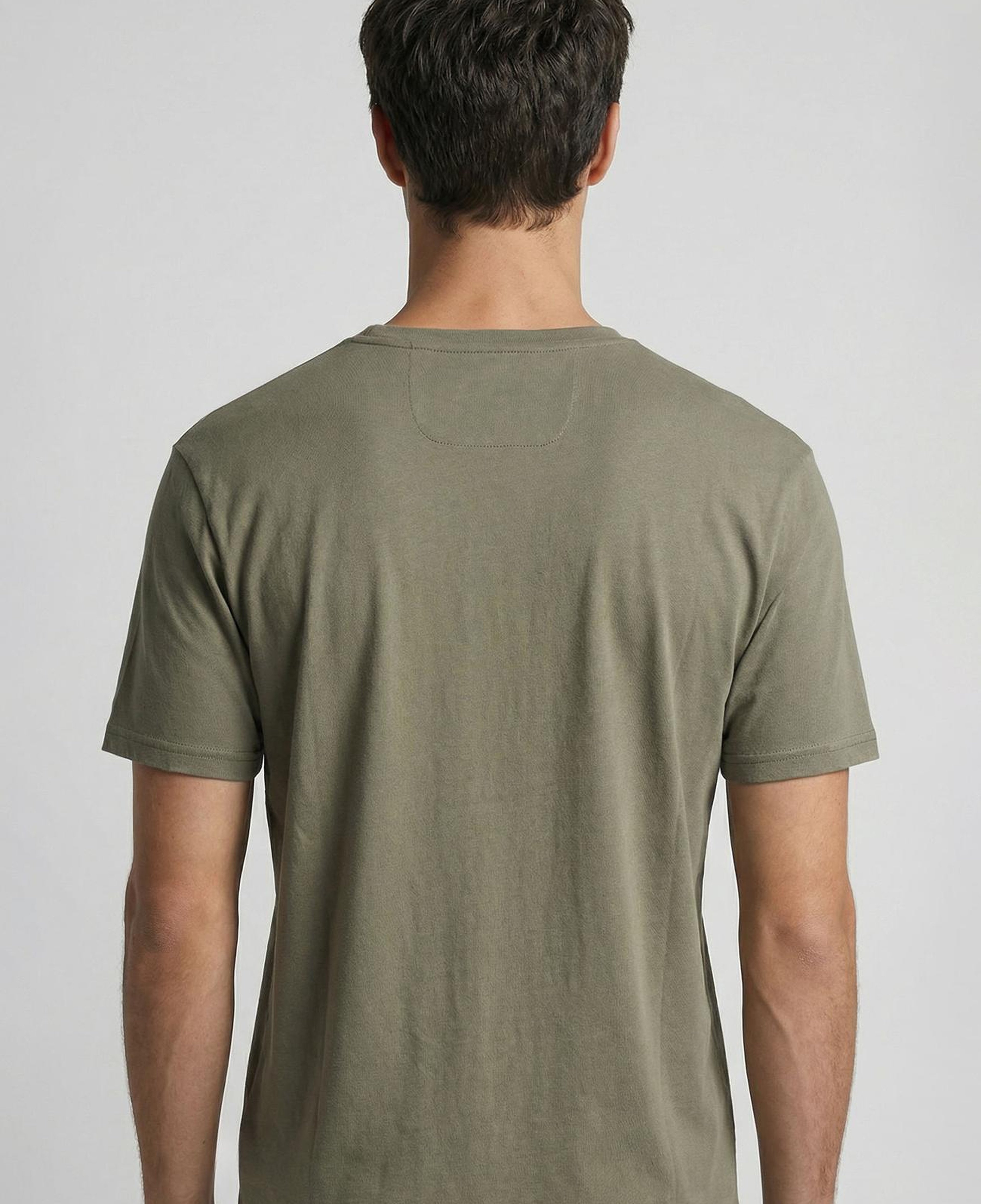Network Erkek Haki Basic Pike T-shirt