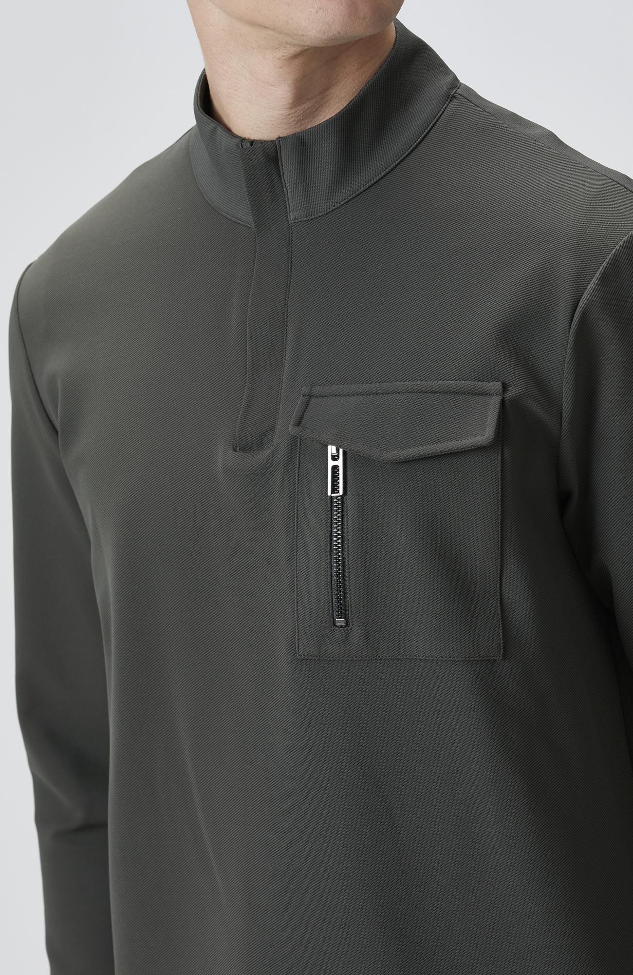 Network Erkek N-Tech Haki Göğüs Cep Detaylı Sweatshirt