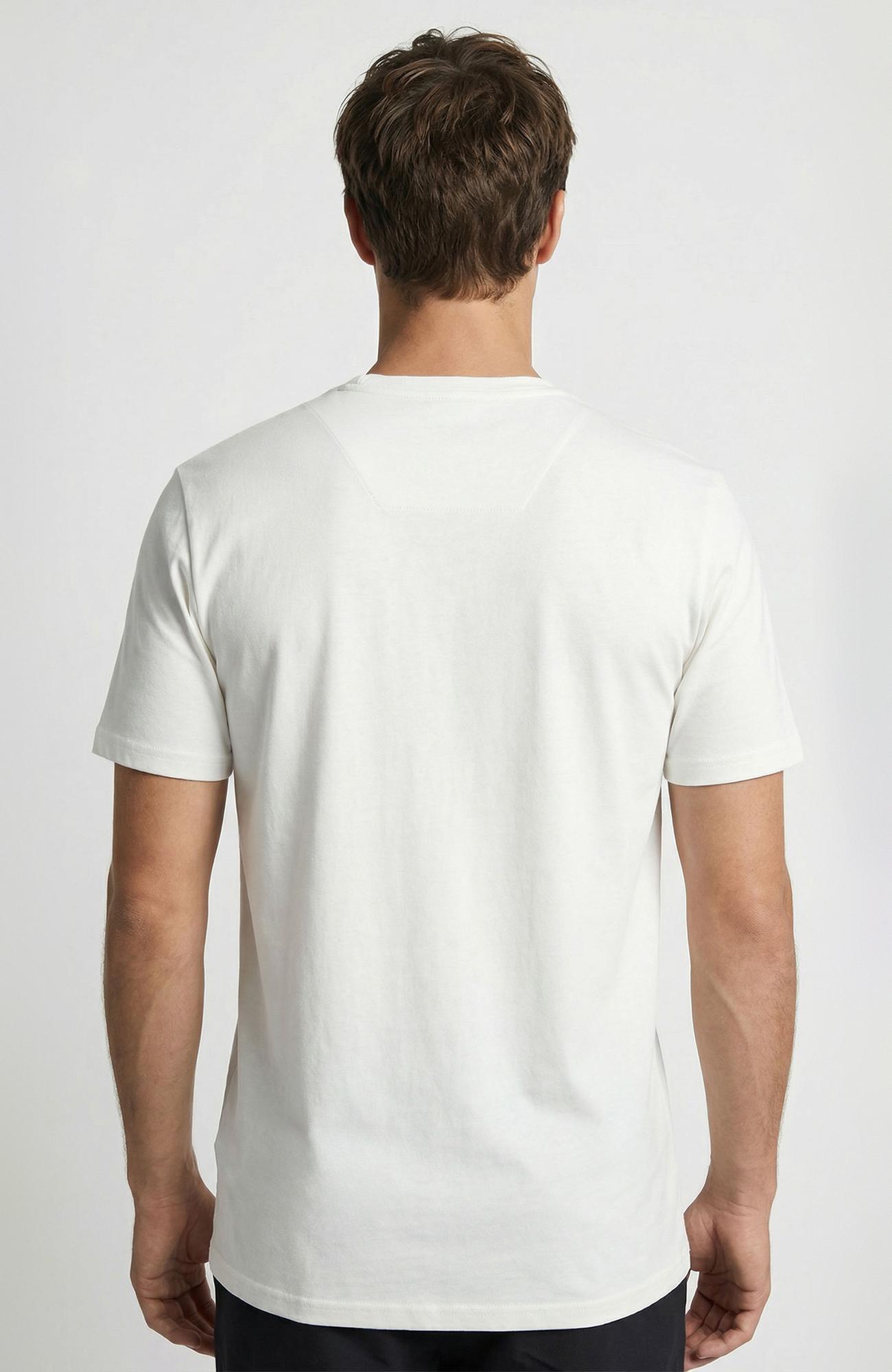 Network Erkek Ekru Pike Desen Basic T-shirt