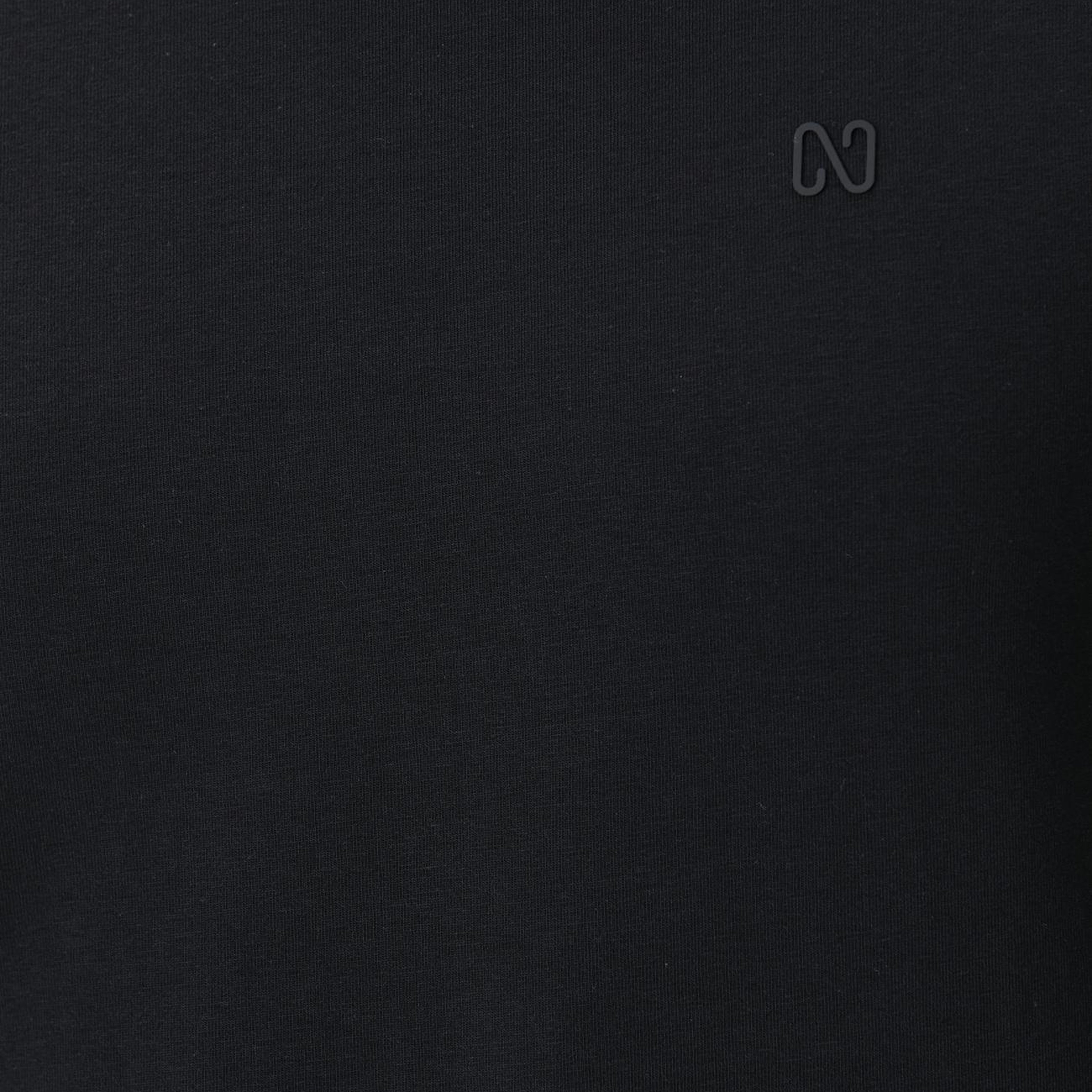 Network Erkek Siyah Kısa Kol Basic T-shirt