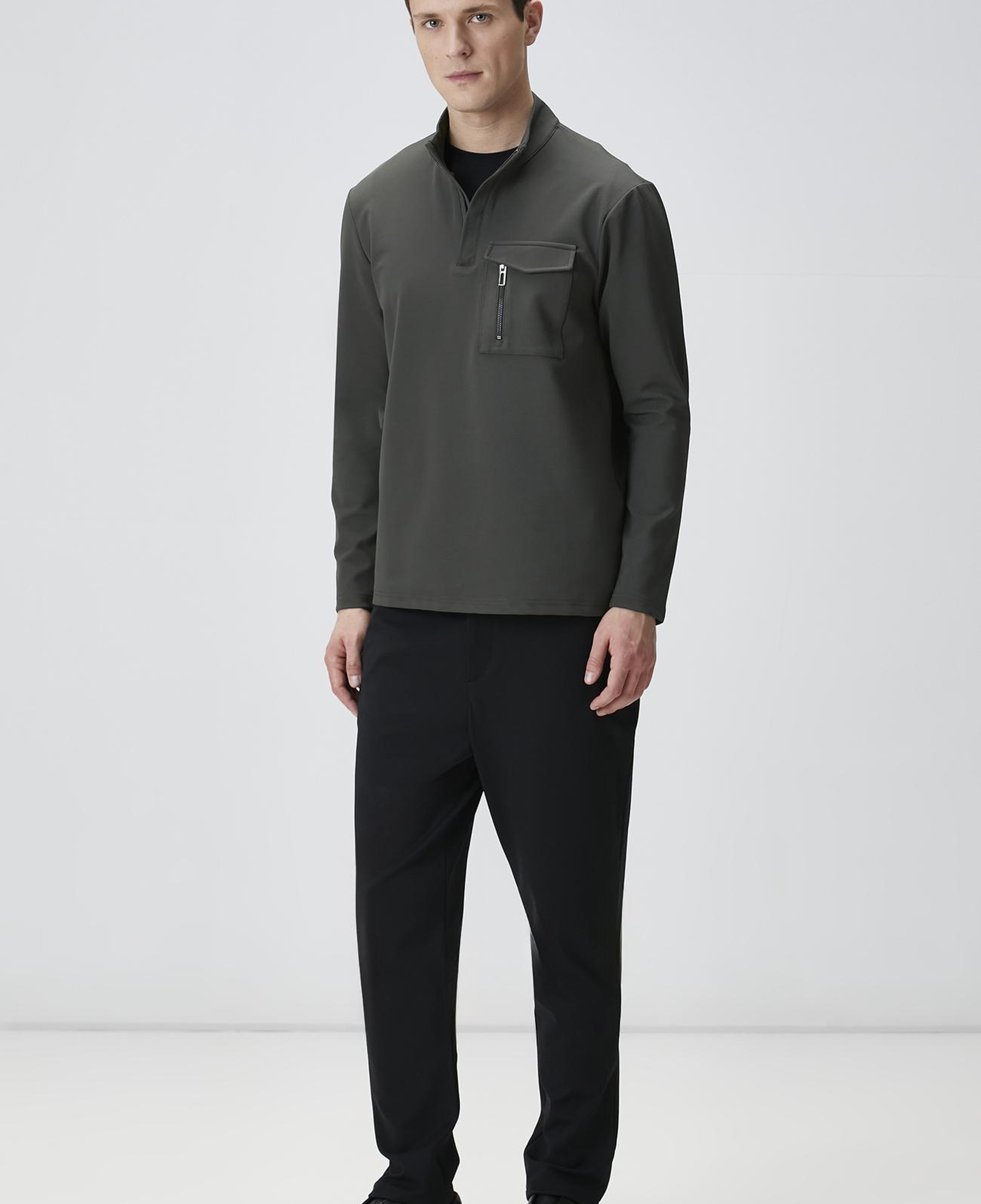 Network Erkek Siyah Kısa Kol Basic T-shirt