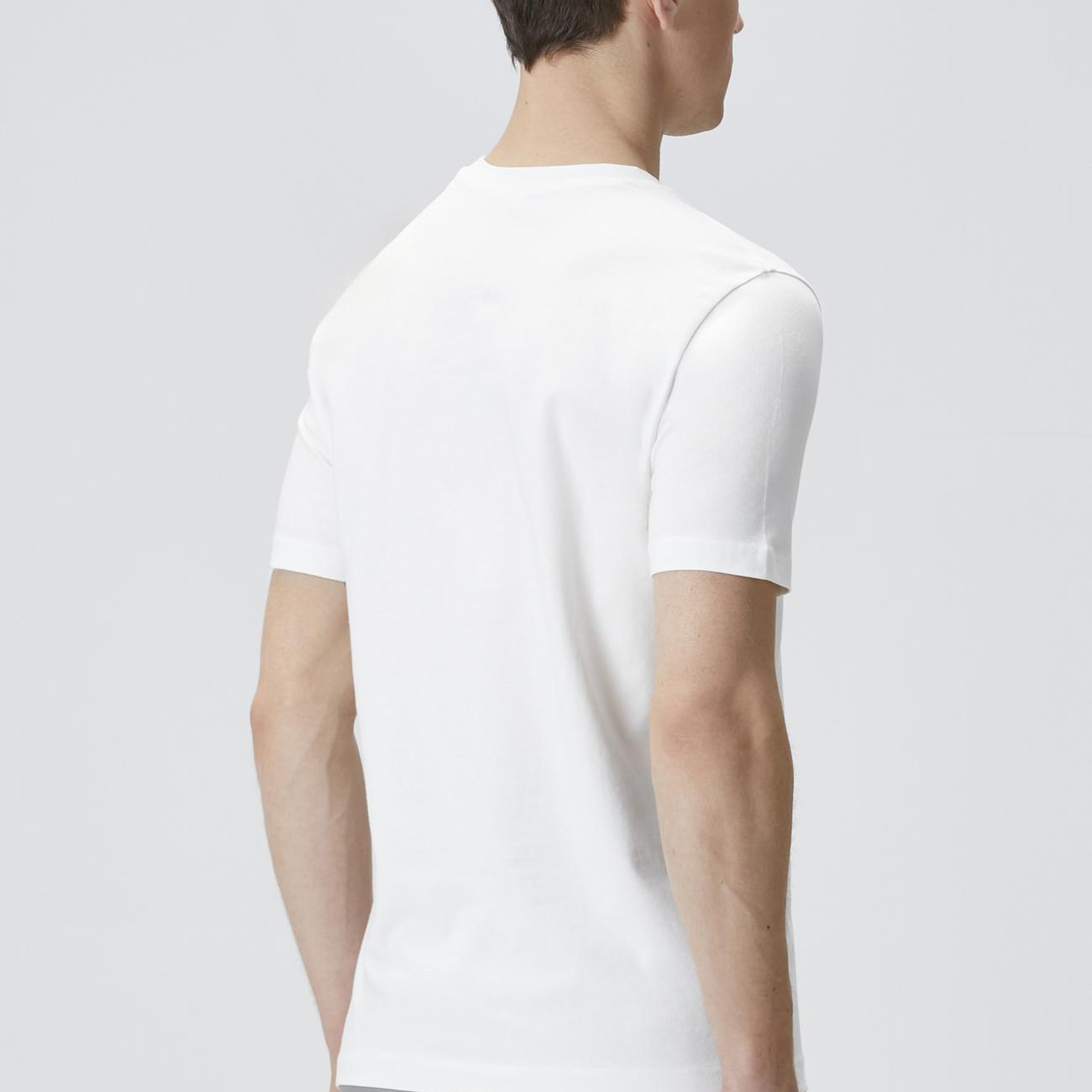 Network Erkek Beyaz Kısa Kol Basic T-shirt