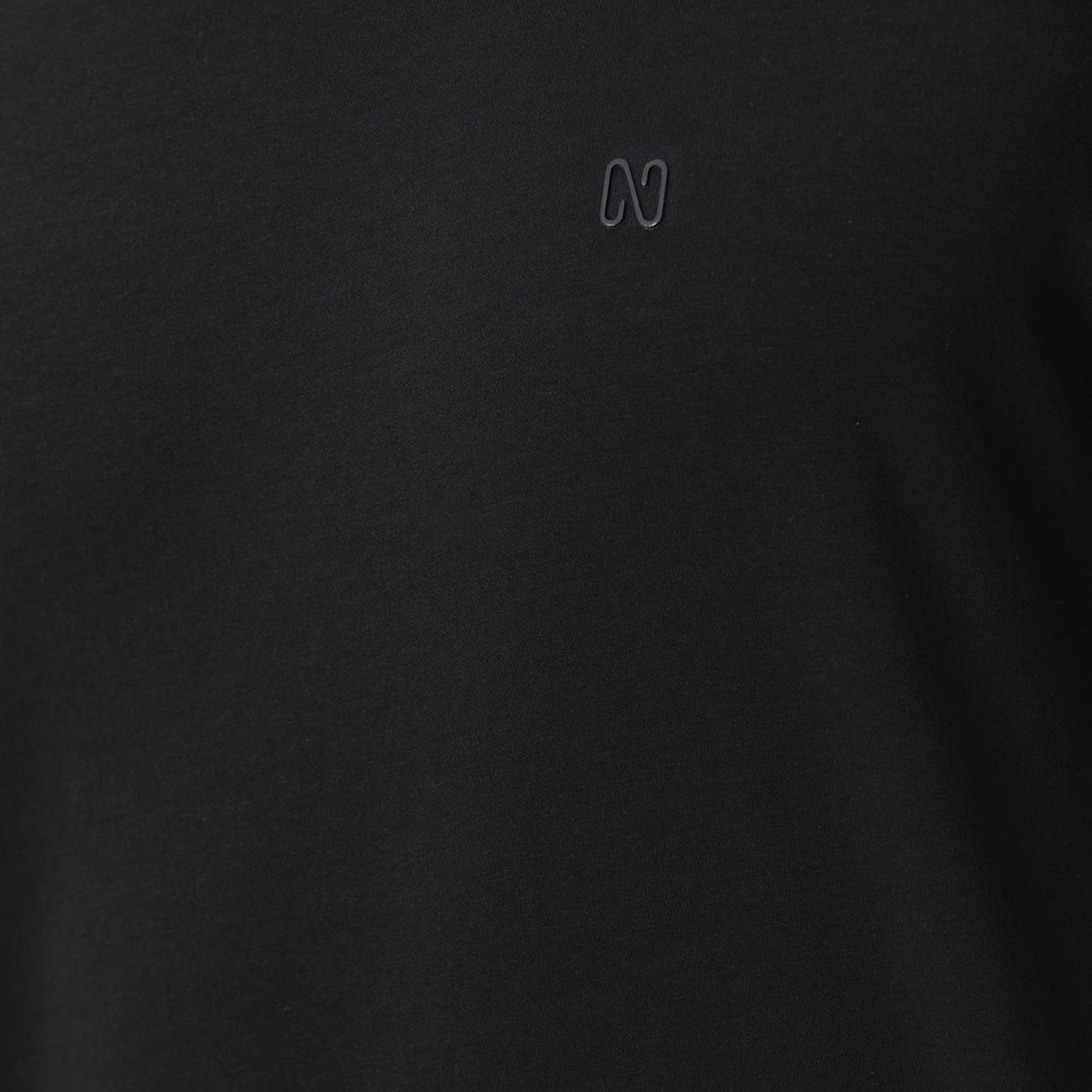 Network Erkek Comfort Fit Siyah Bisiklet Yaka T-shirt