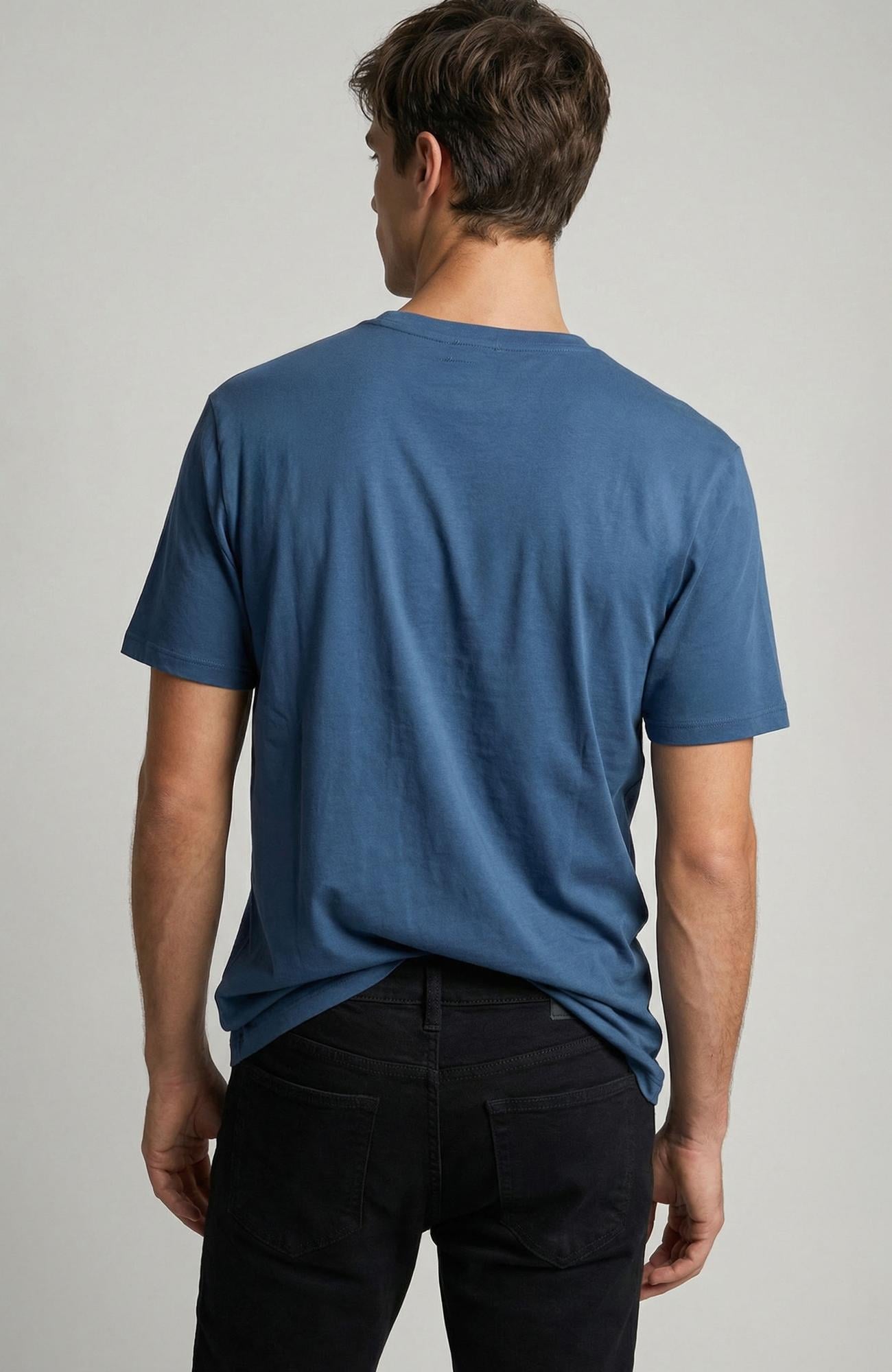 Network Erkek İndigo Teknik T-shirt