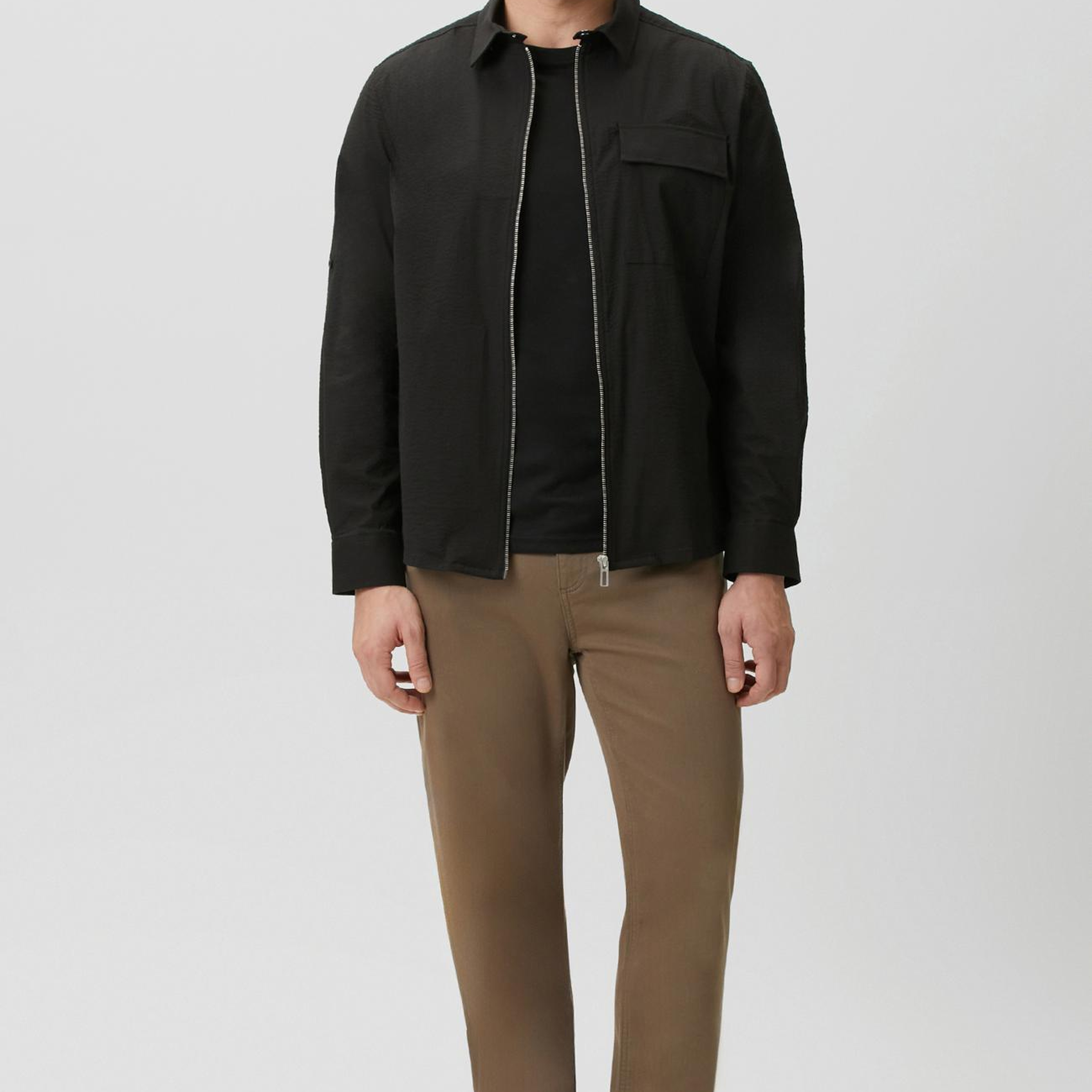 Network Erkek Siyah Basic Pike T-shirt