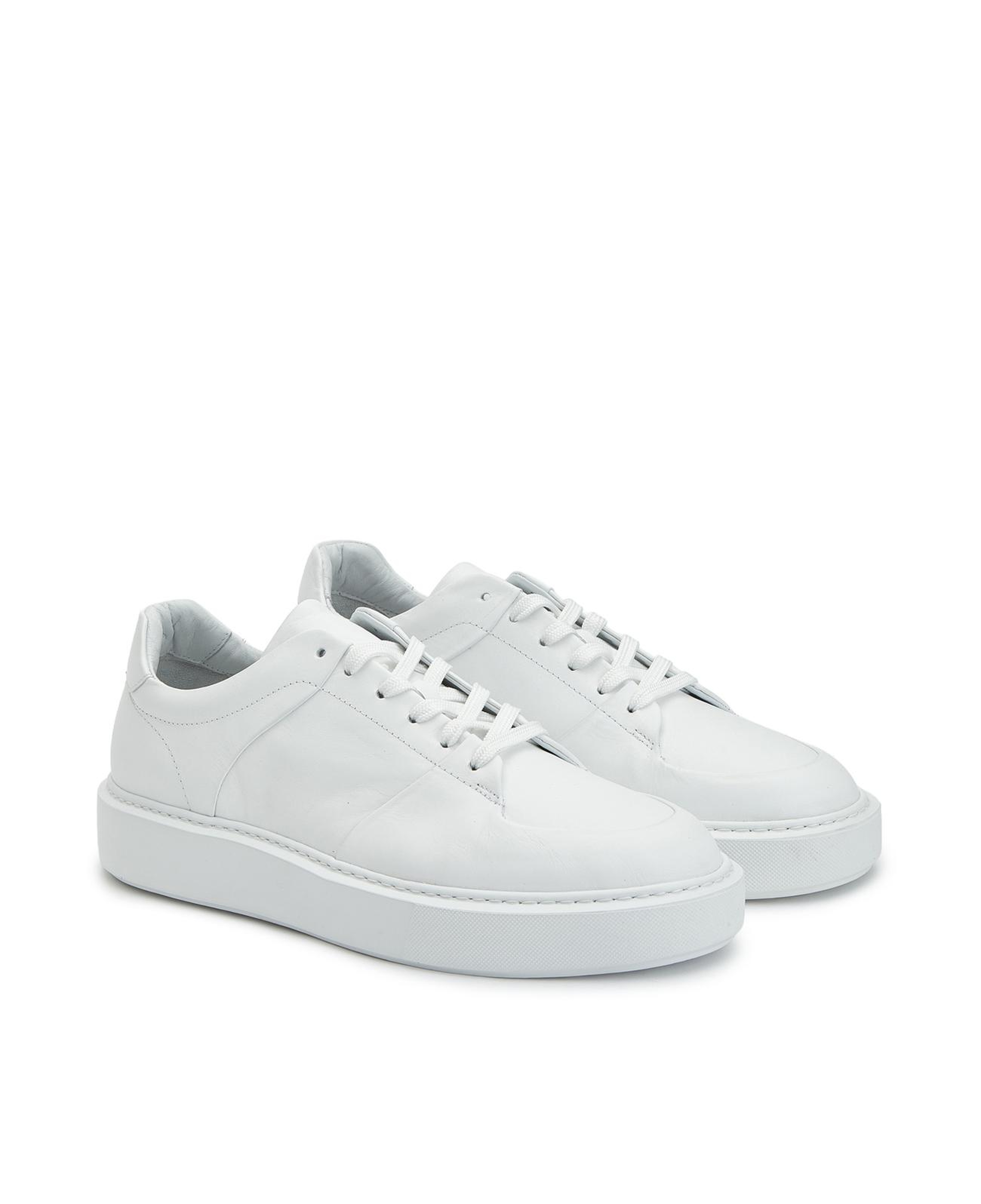 Network Erkek Beyaz Deri Sneaker