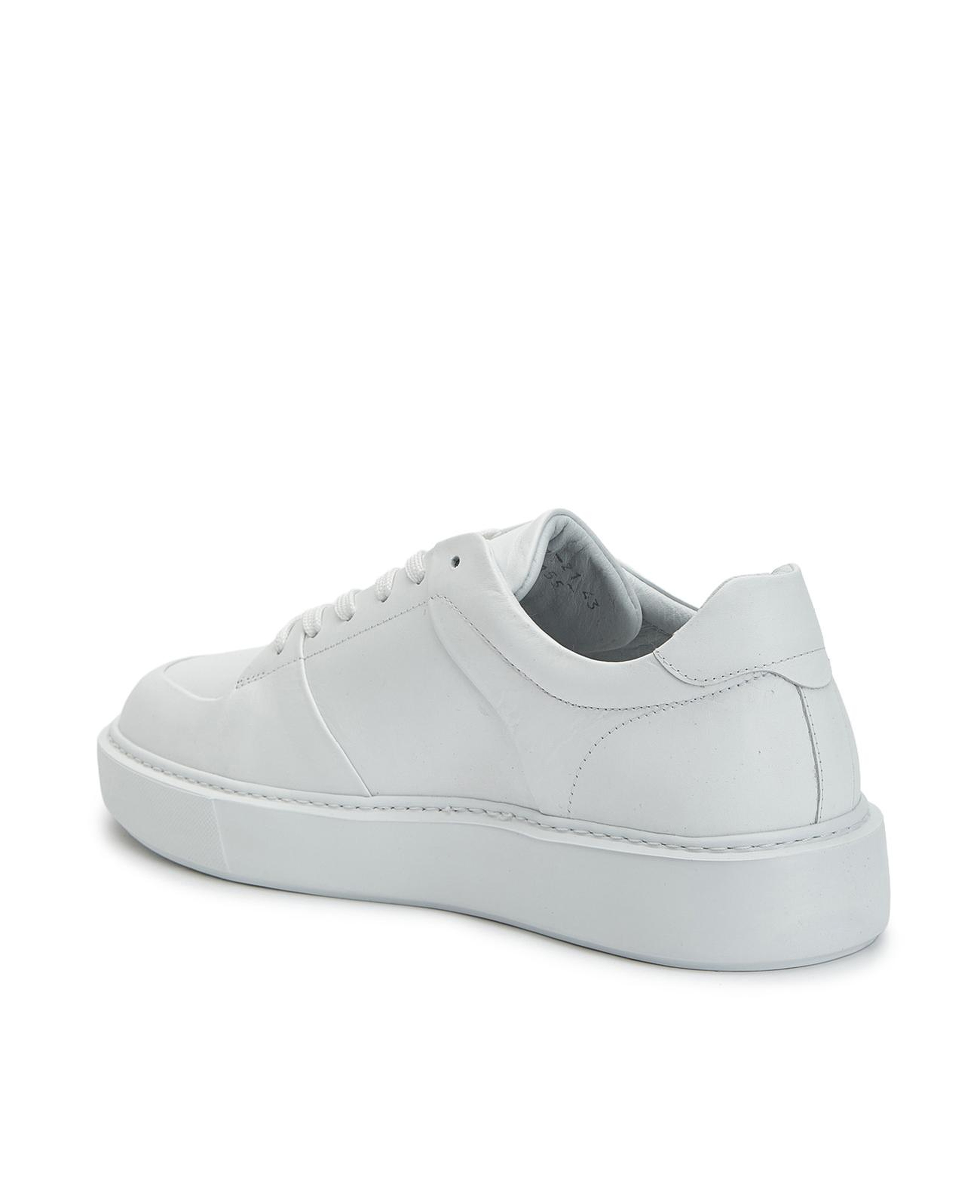 Network Erkek Beyaz Deri Sneaker
