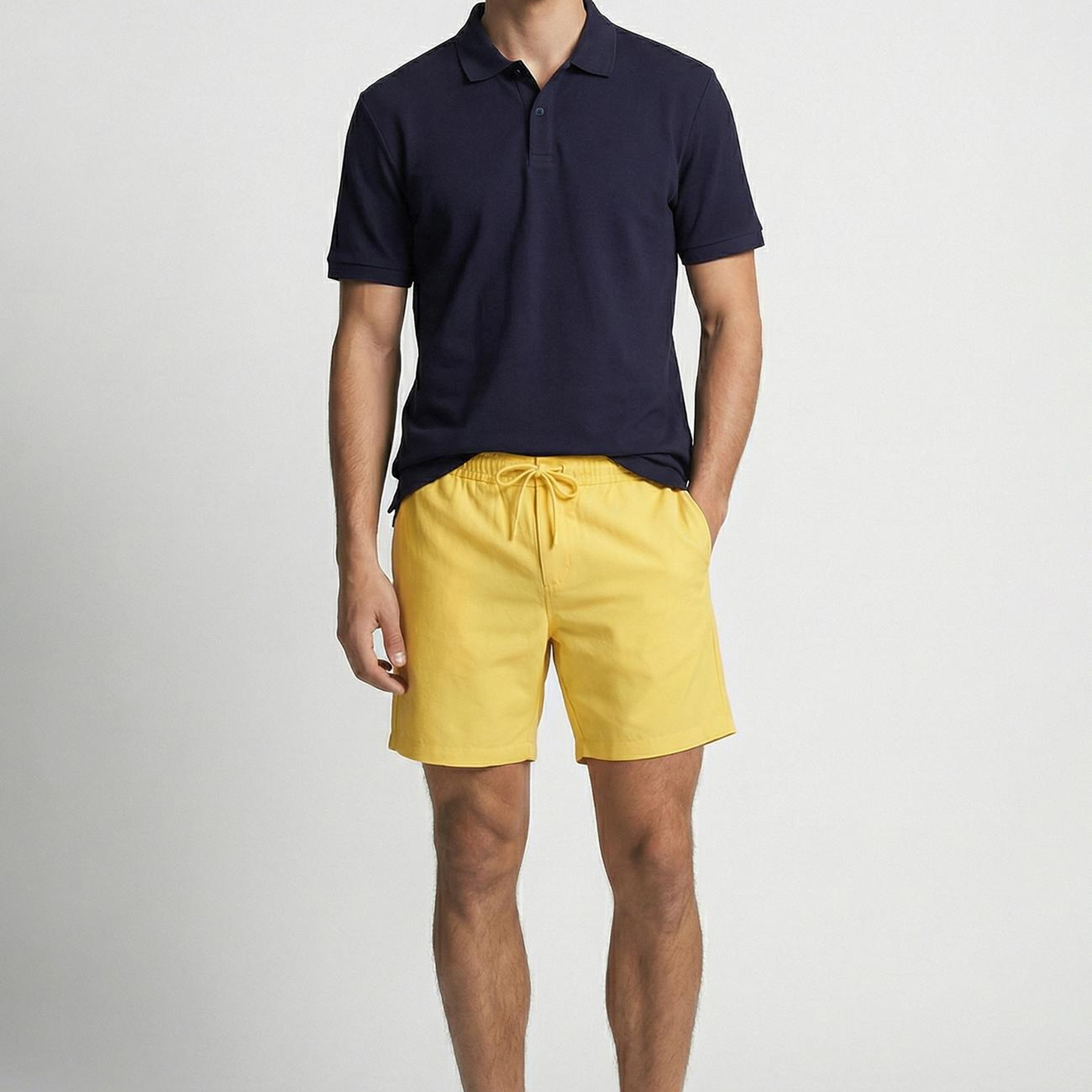 Network Erkek Lacivert Polo Yaka Pike T-Shirt
