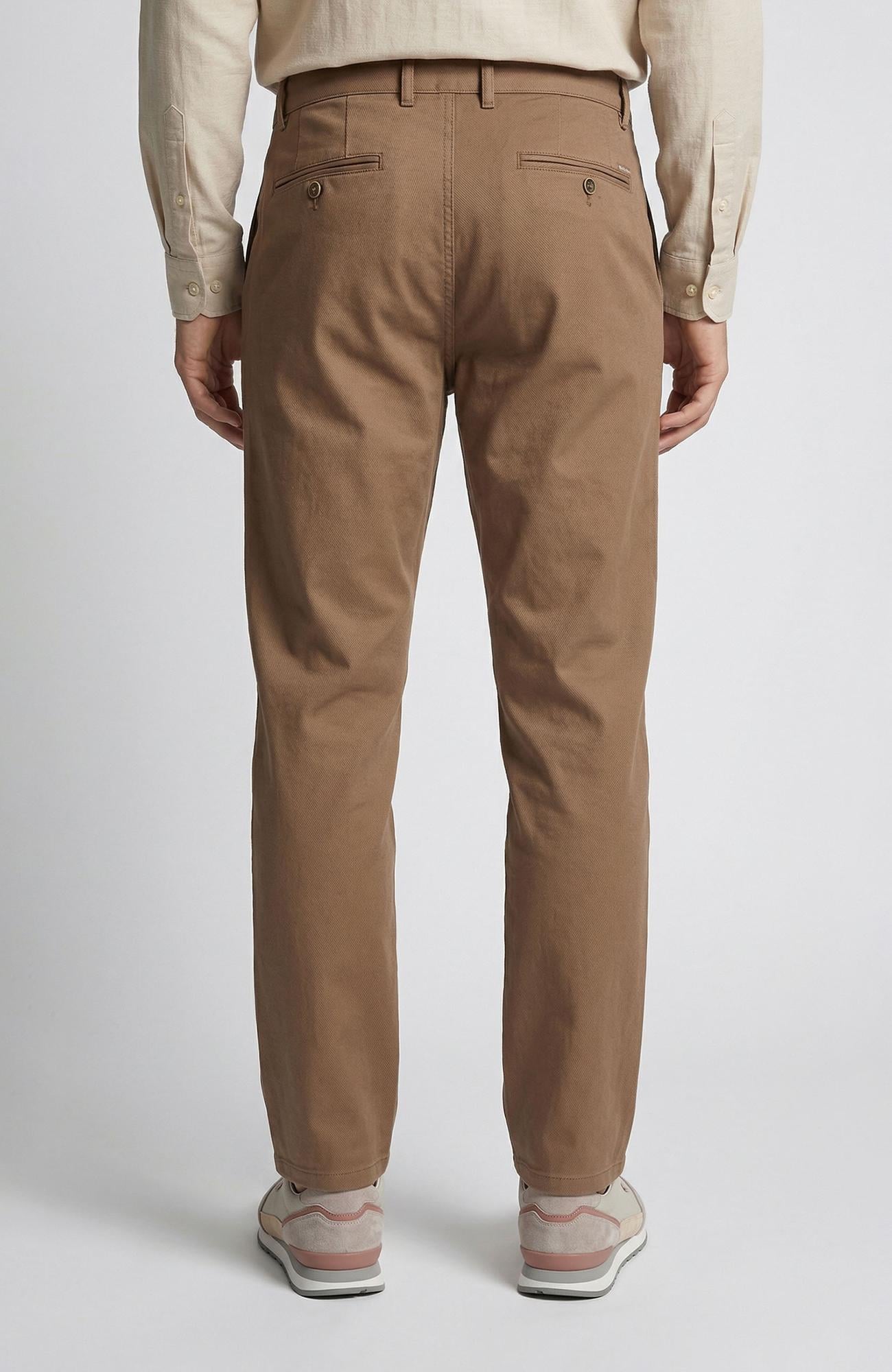 Network Erkek Vizon Slim Fit Diyagonal Chino Pantolon
