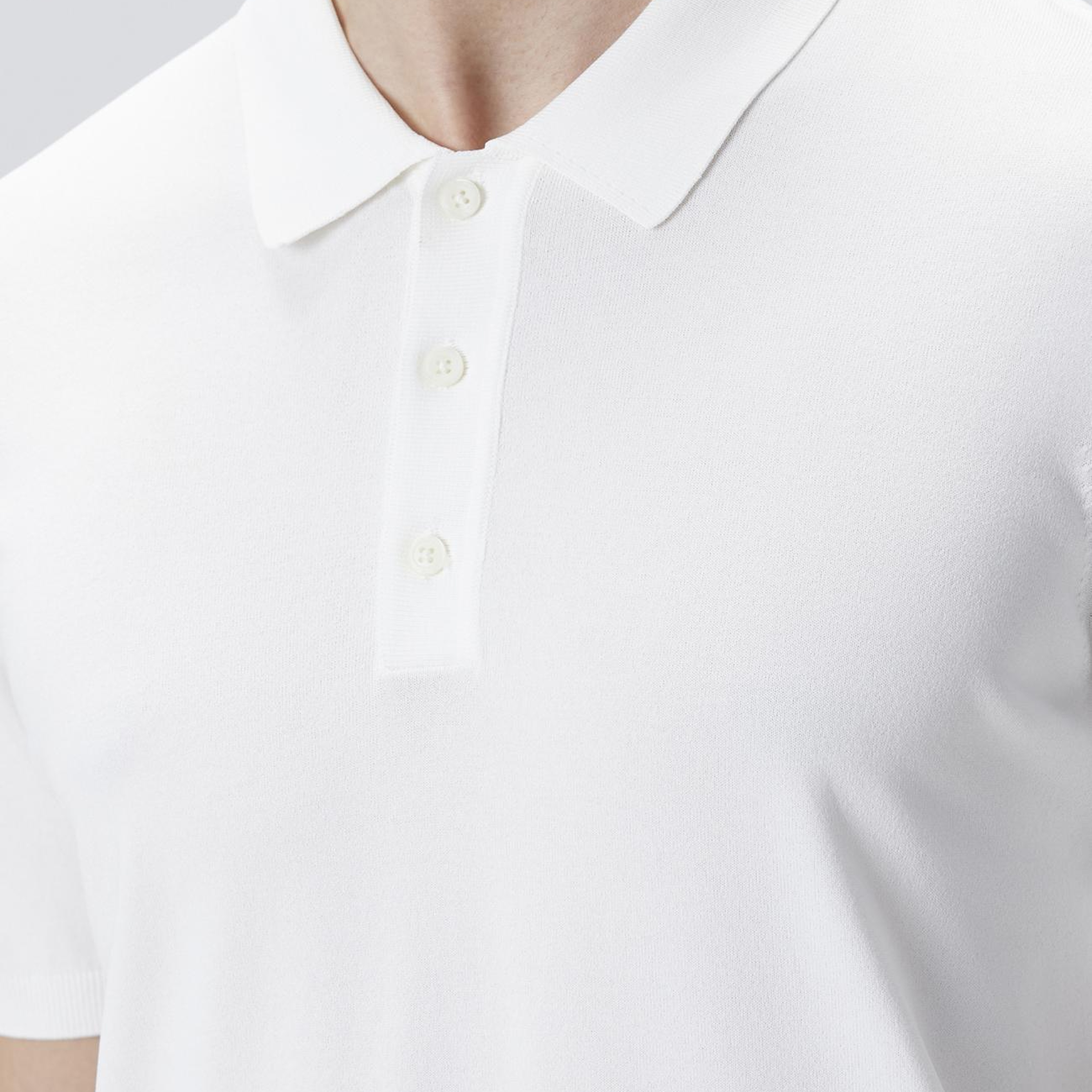 Network Erkek Ekru Polo Yaka Kısa Kol Rayon Kazak
