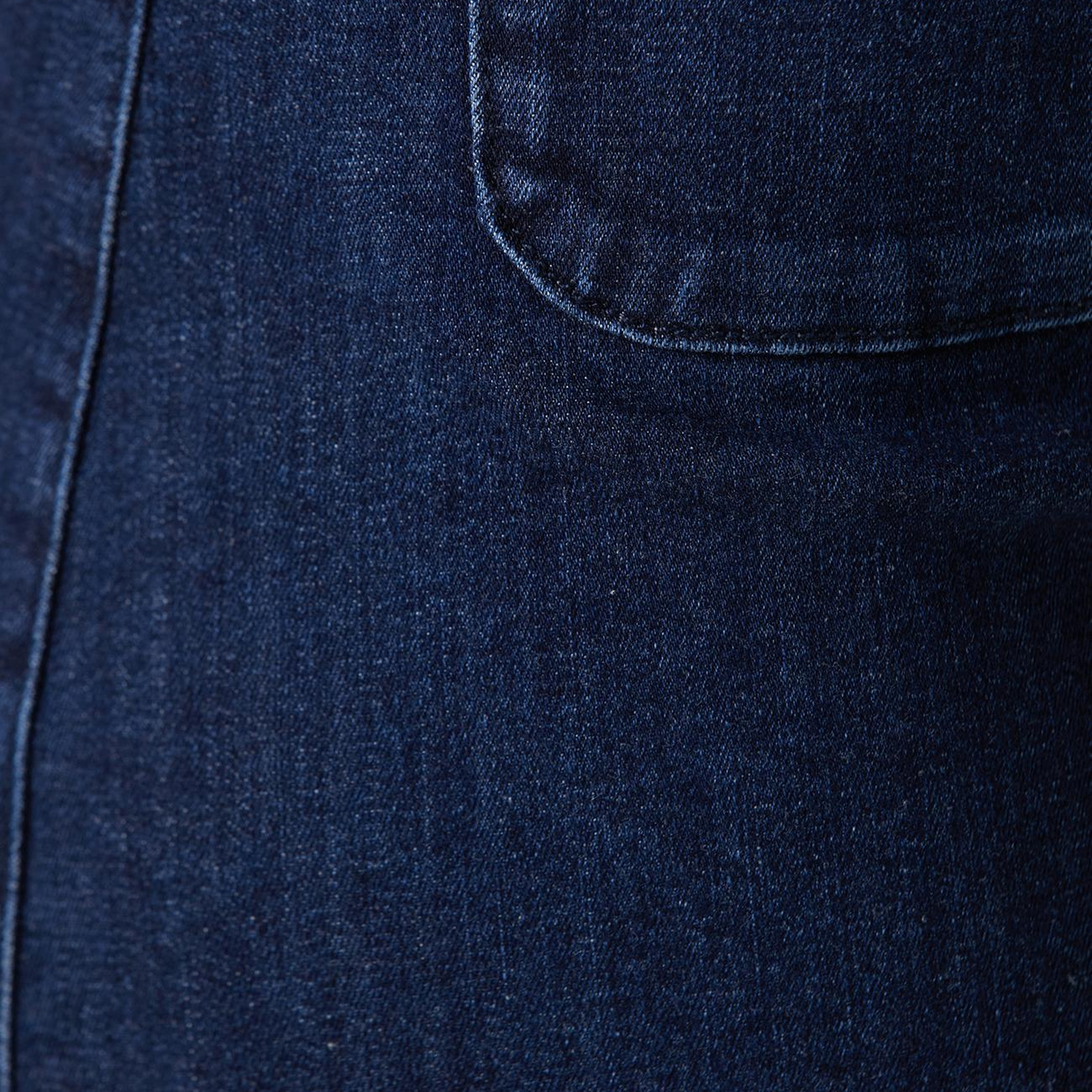 Network Kadın İndigo Cep Detaylı Denim Şort