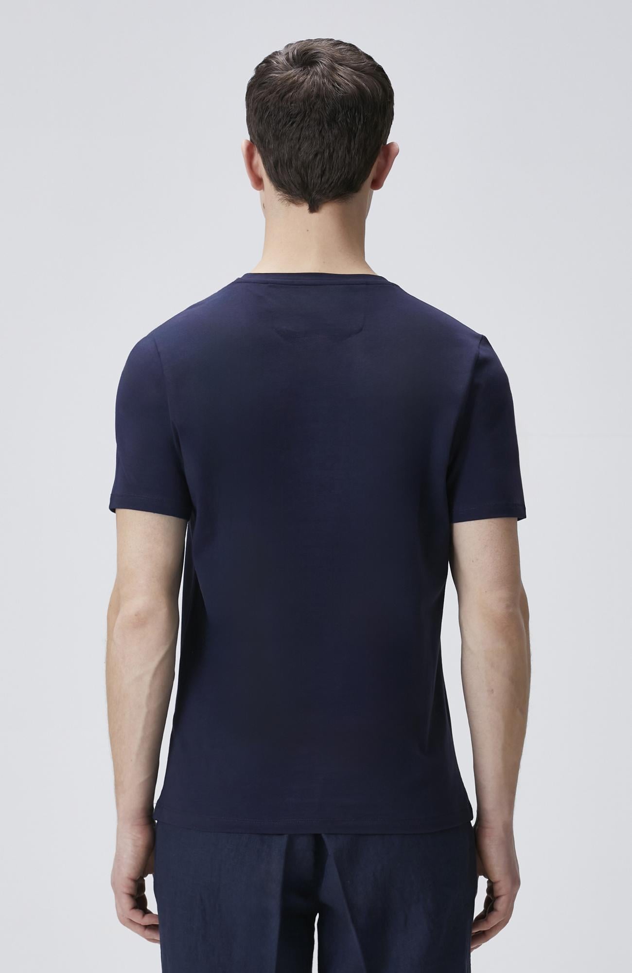 Network Erkek Lacivert Basic T-shirt