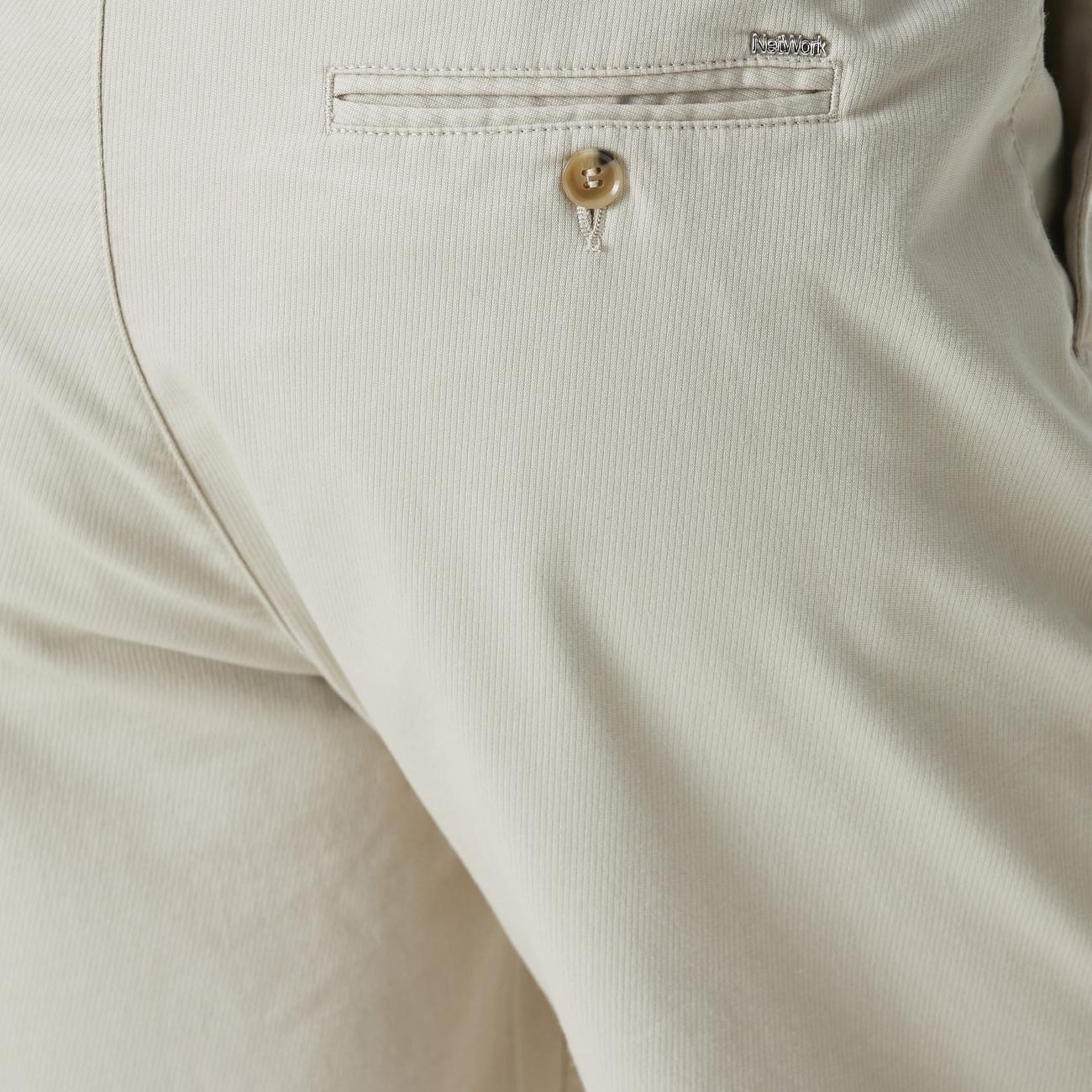 Network Erkek Slim Fit Taş Parça Boya Diyagonal Chino Şort