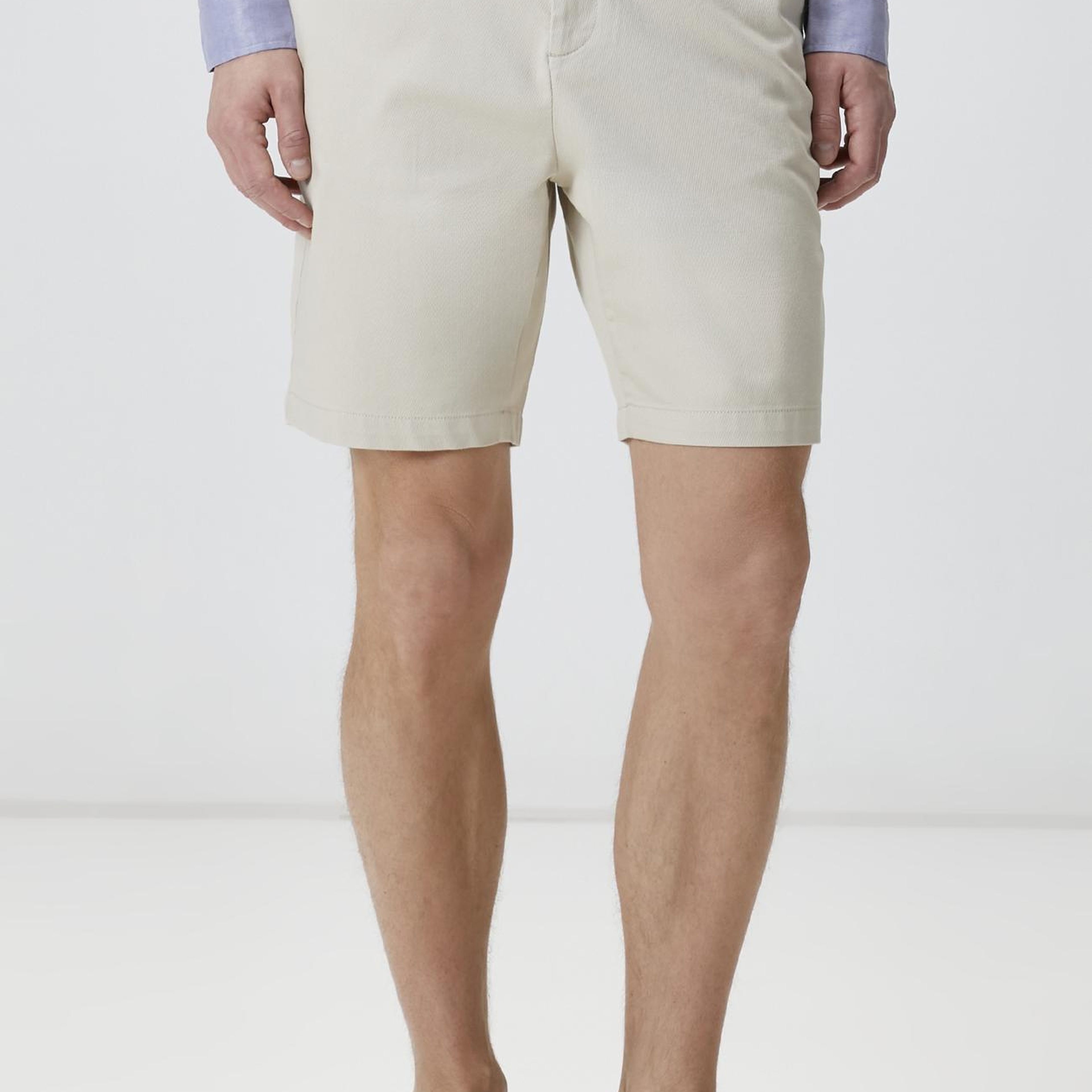 Network Erkek Slim Fit Taş Parça Boya Diyagonal Chino Şort