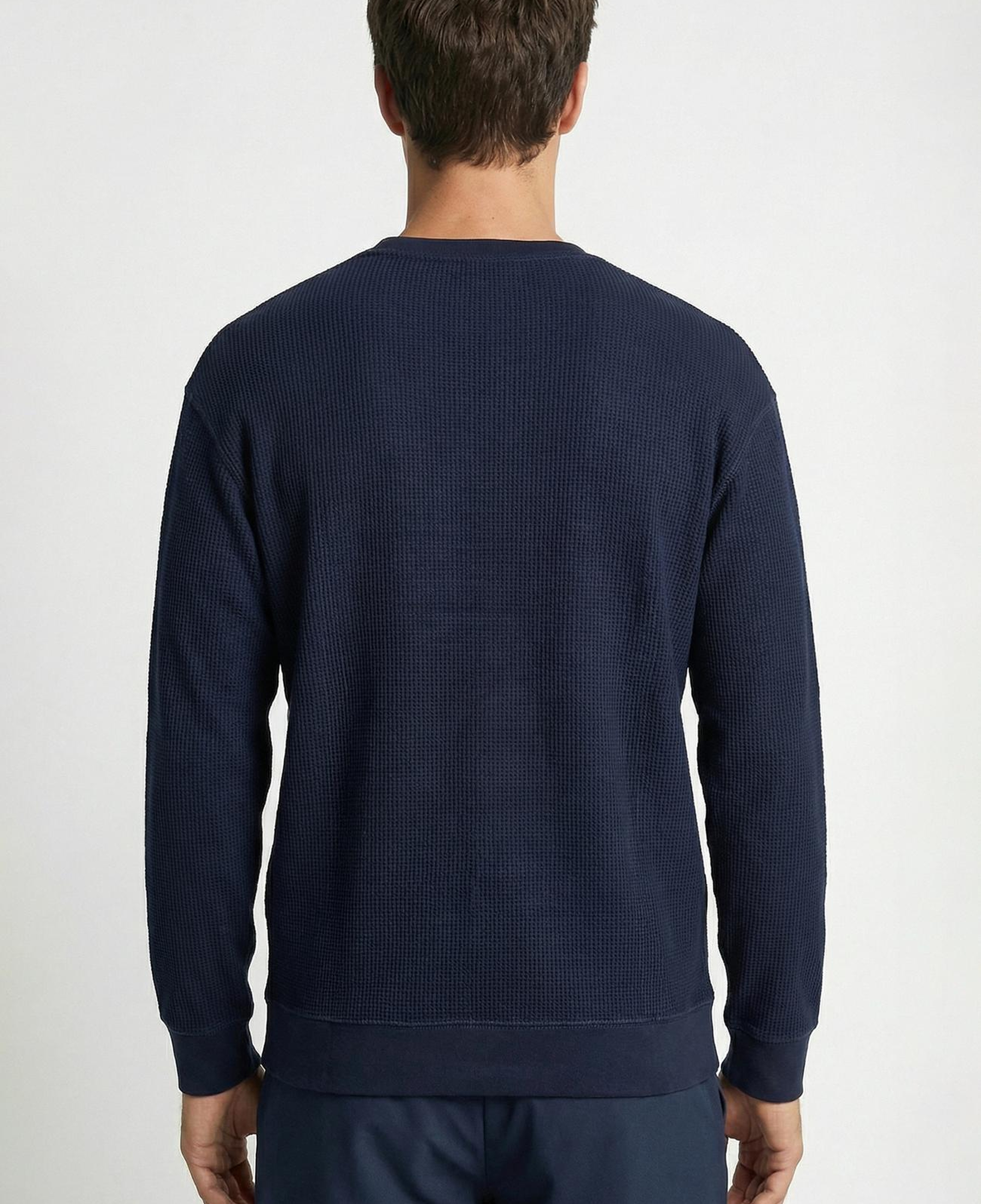 Network Erkek Lacivert N-Tech Merserize Sweatshirt