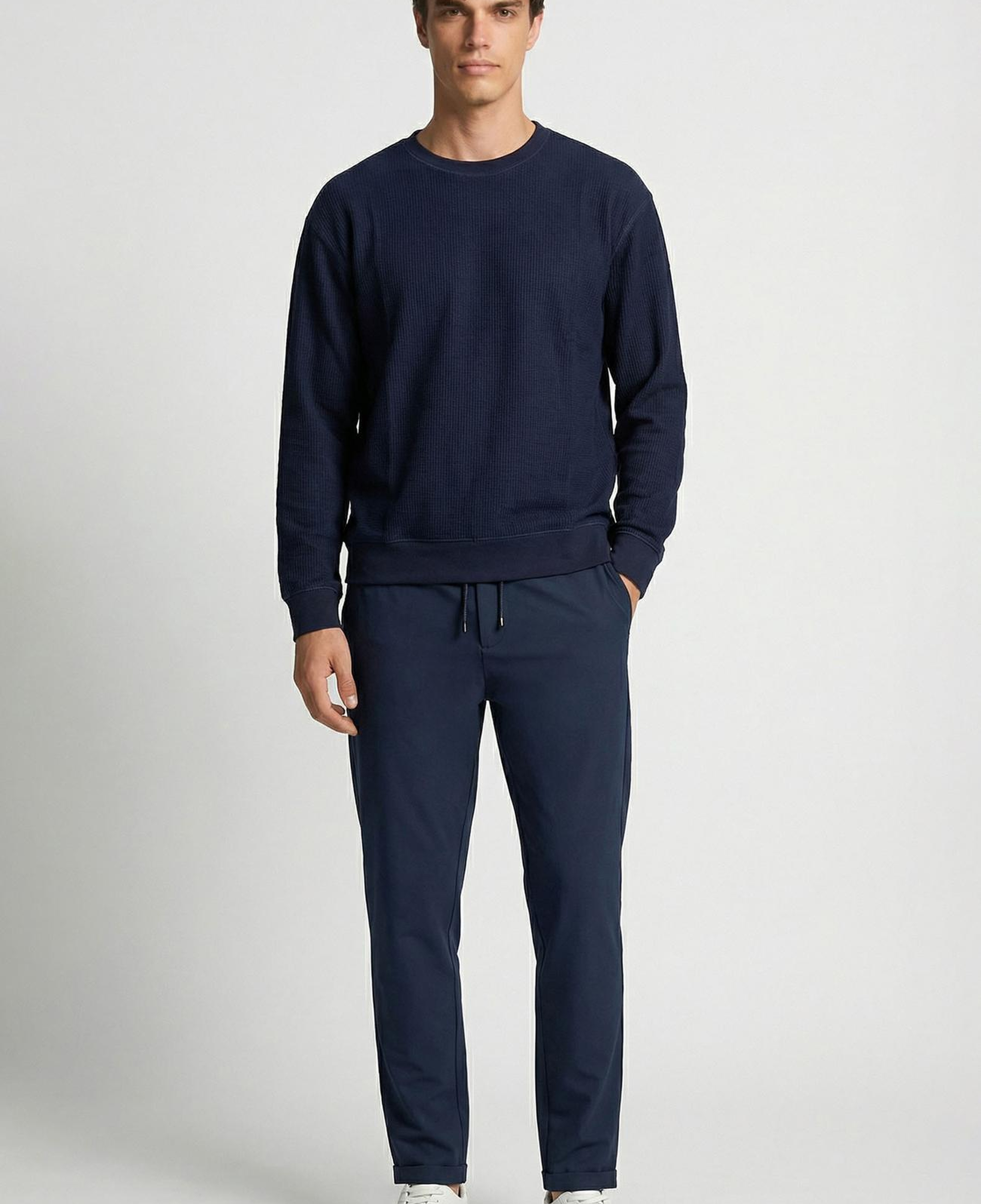 Network Erkek Lacivert N-Tech Merserize Sweatshirt