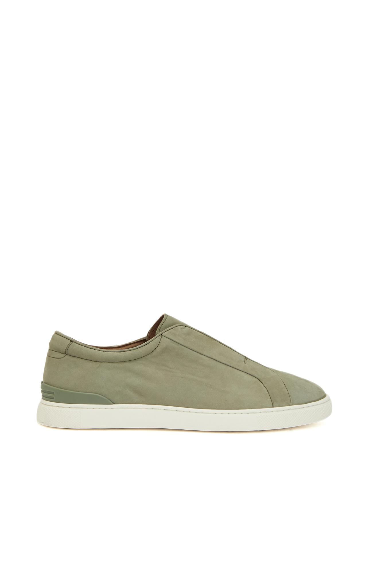 Network Erkek Açık Haki Deri Sneaker
