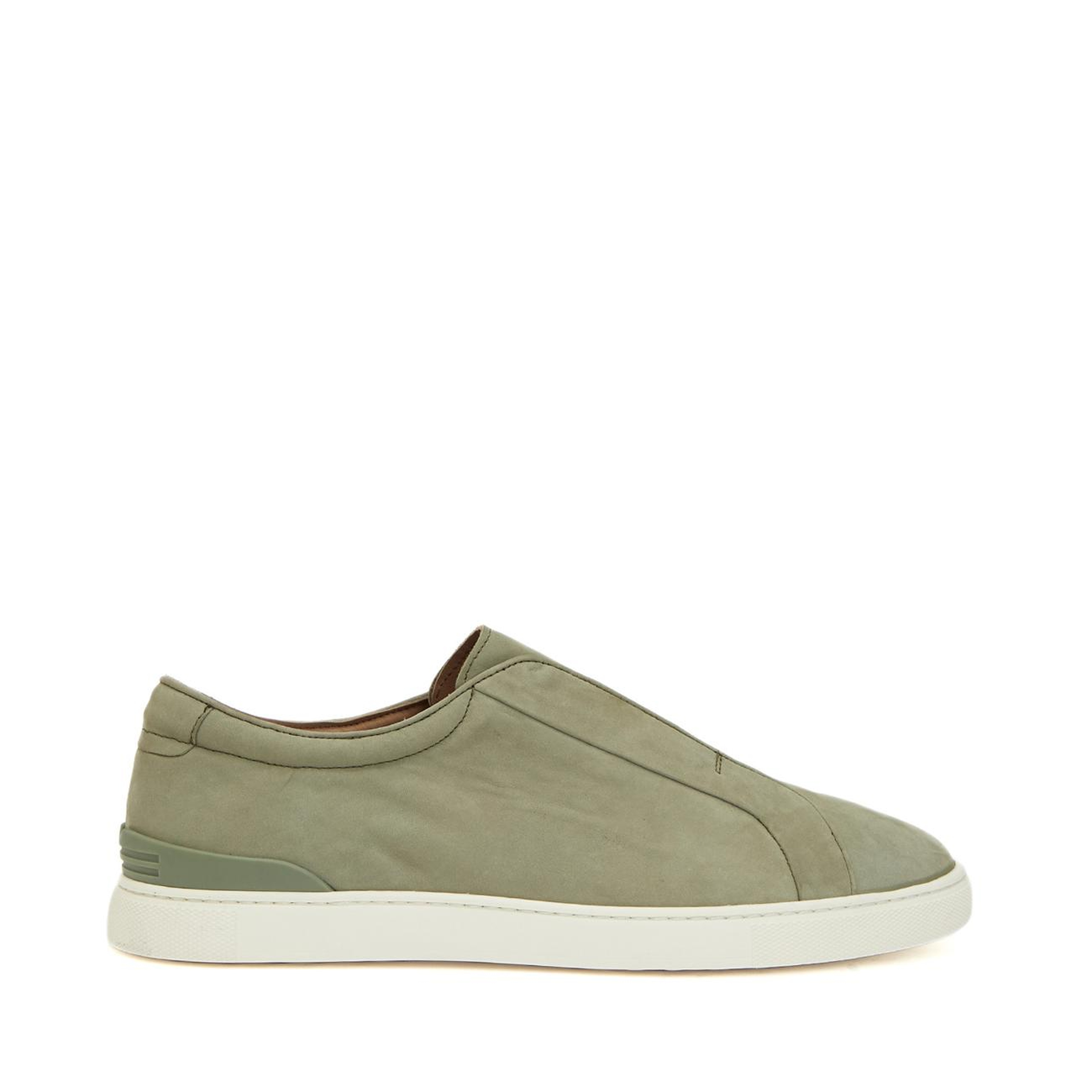 Network Erkek Açık Haki Deri Sneaker