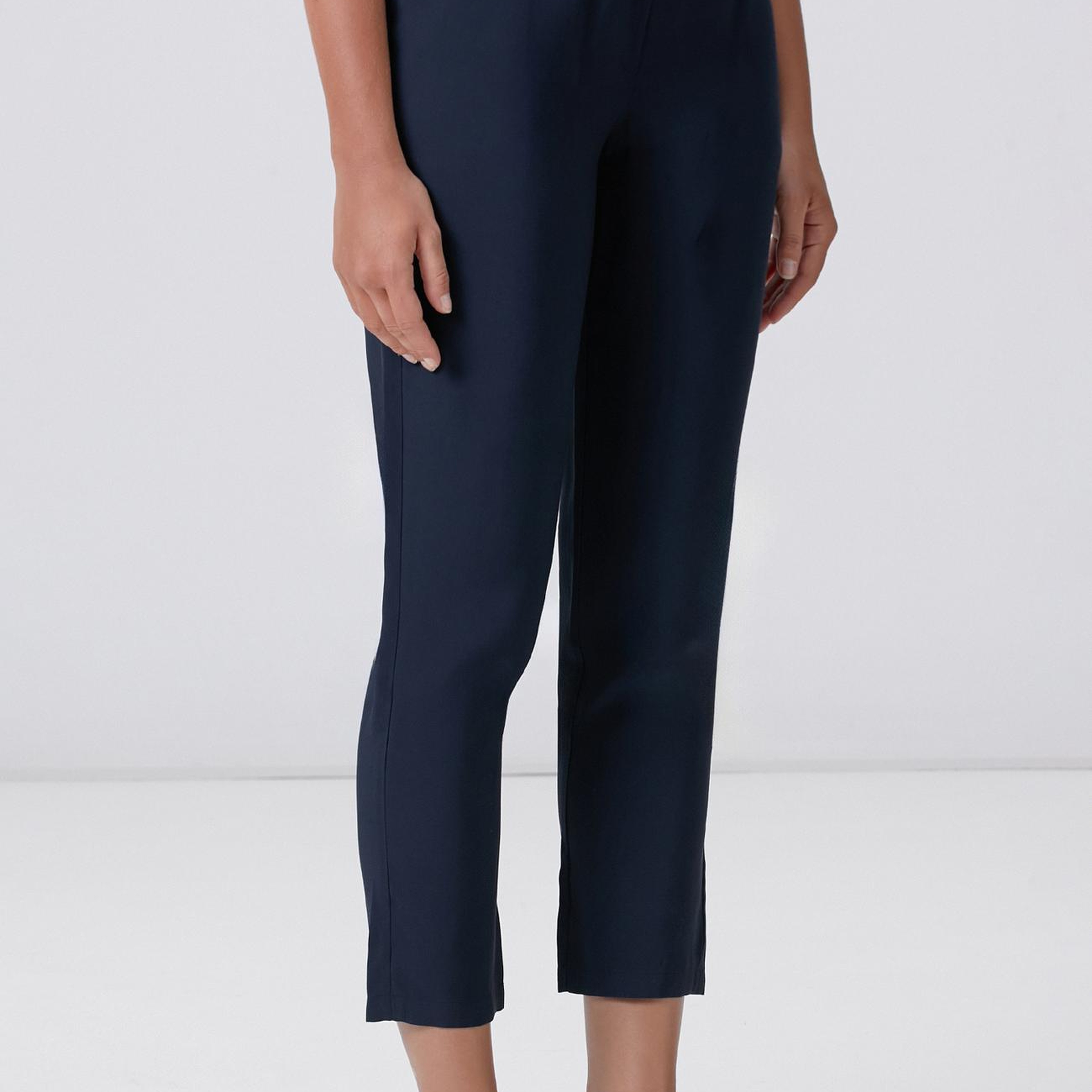 Network Kadın Lacivert Diyagonal Basic Jogger Pantolon