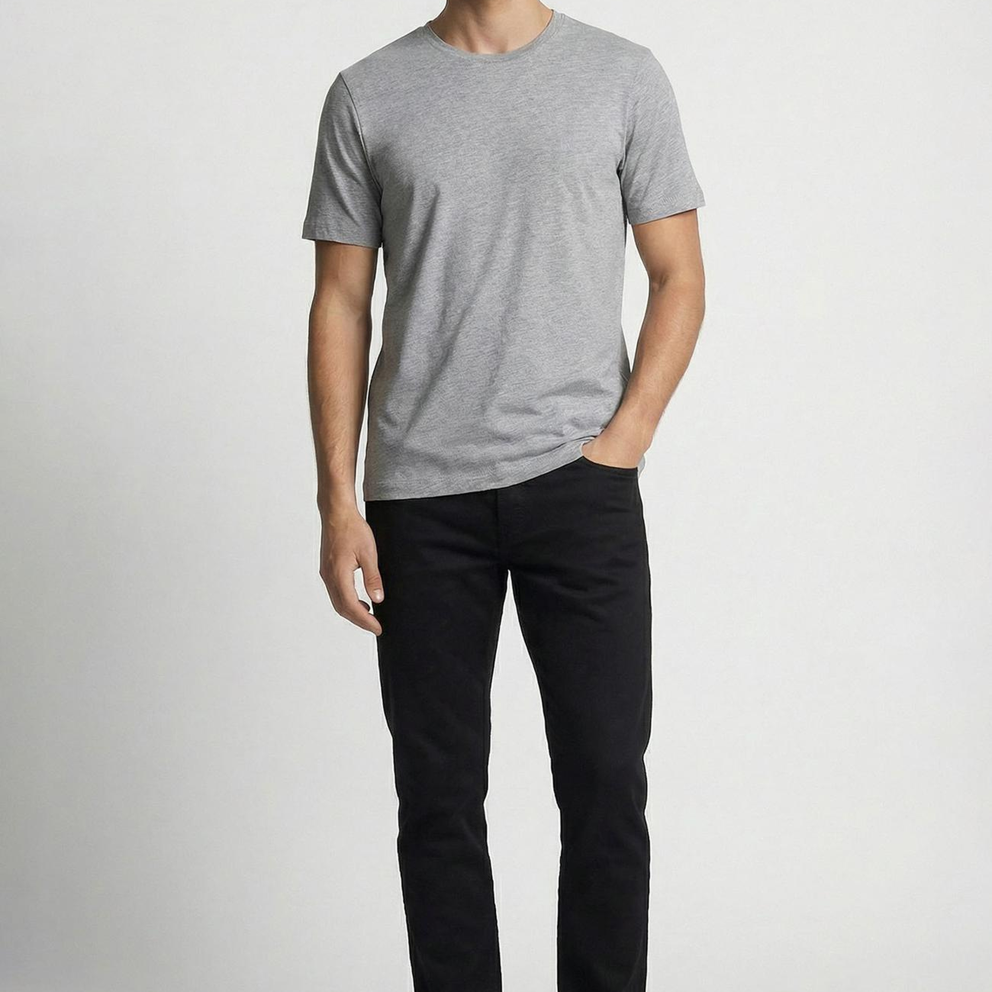 Network Erkek Siyah Casual Pantolon