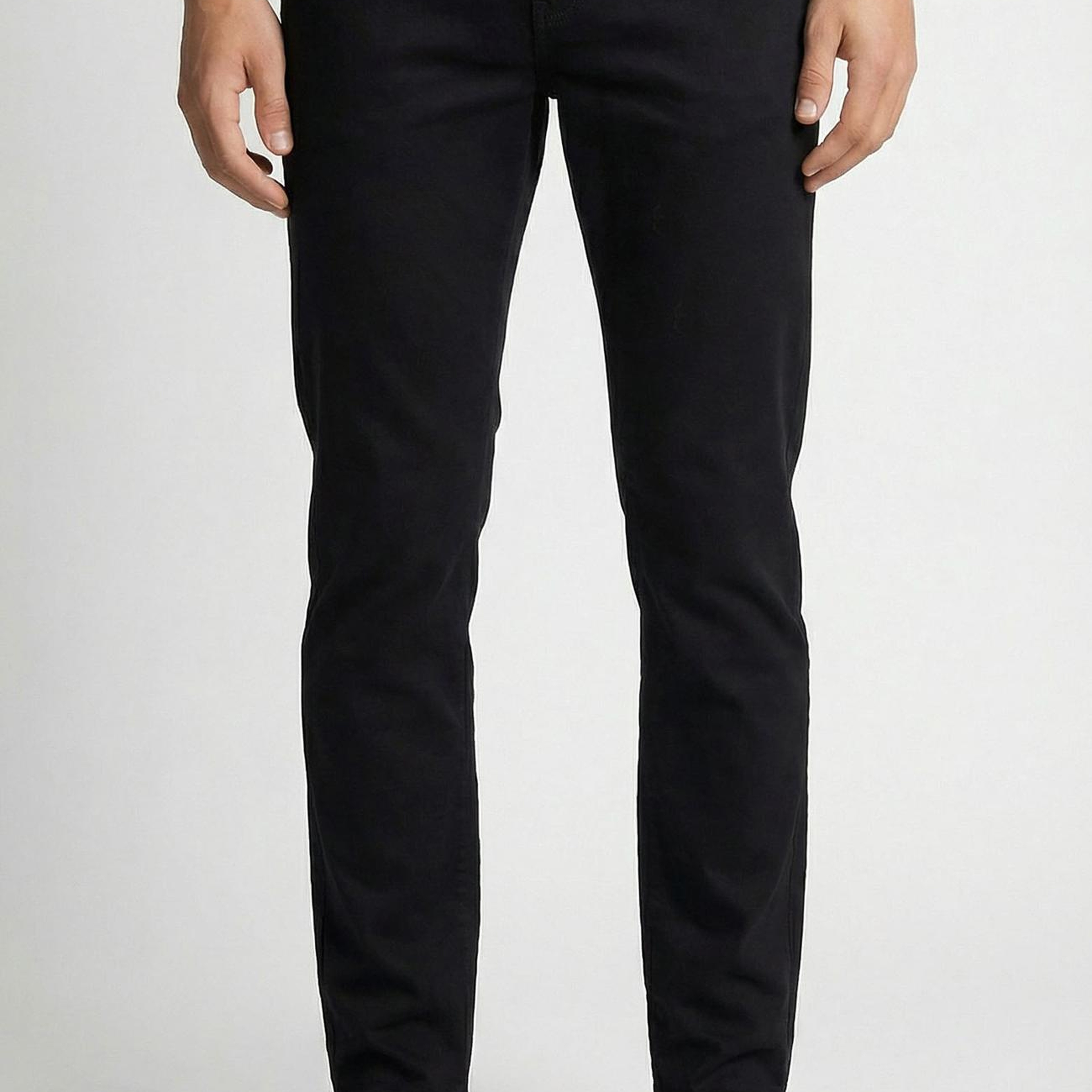 Network Erkek Siyah Casual Pantolon