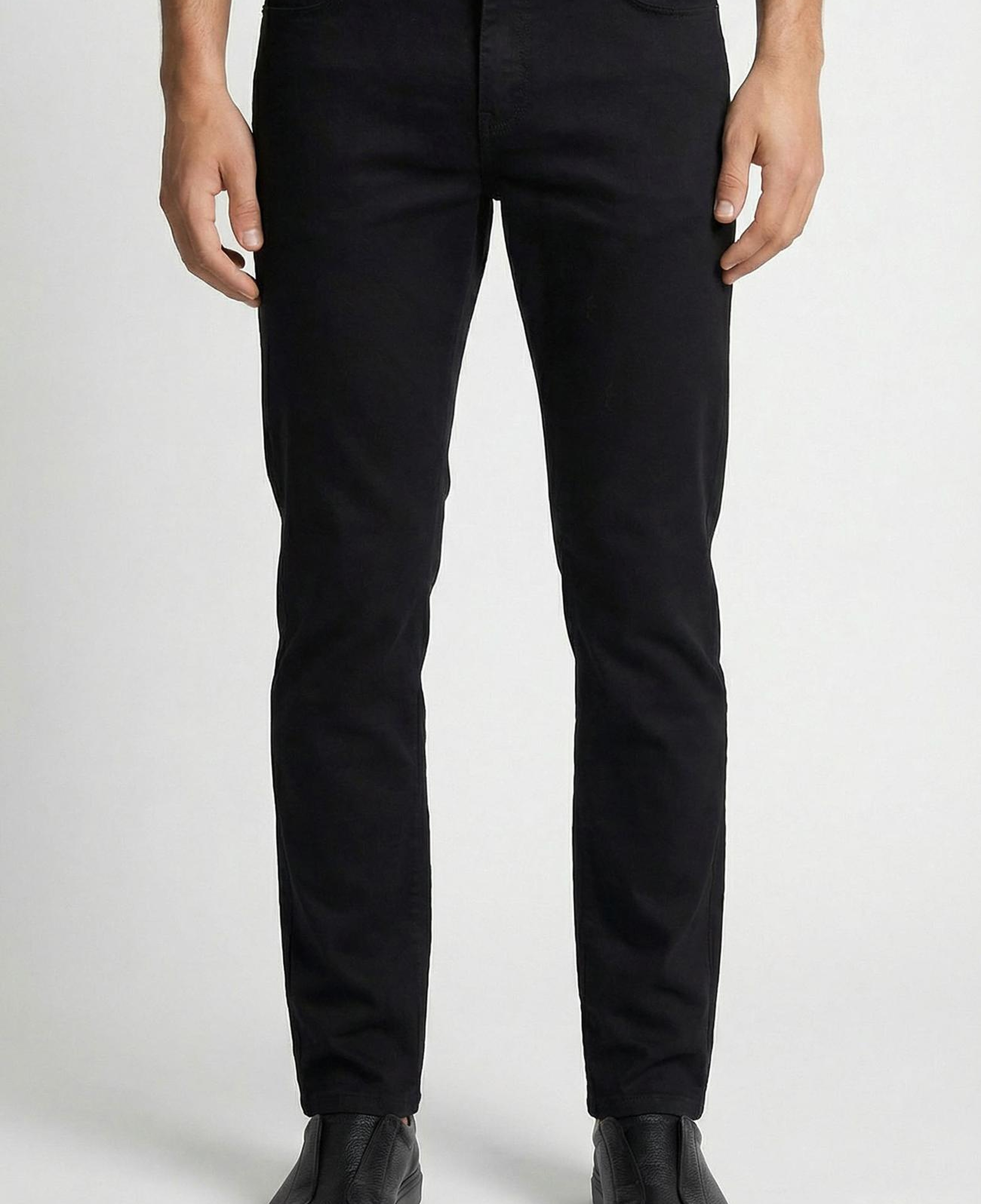 Network Erkek Siyah Casual Pantolon