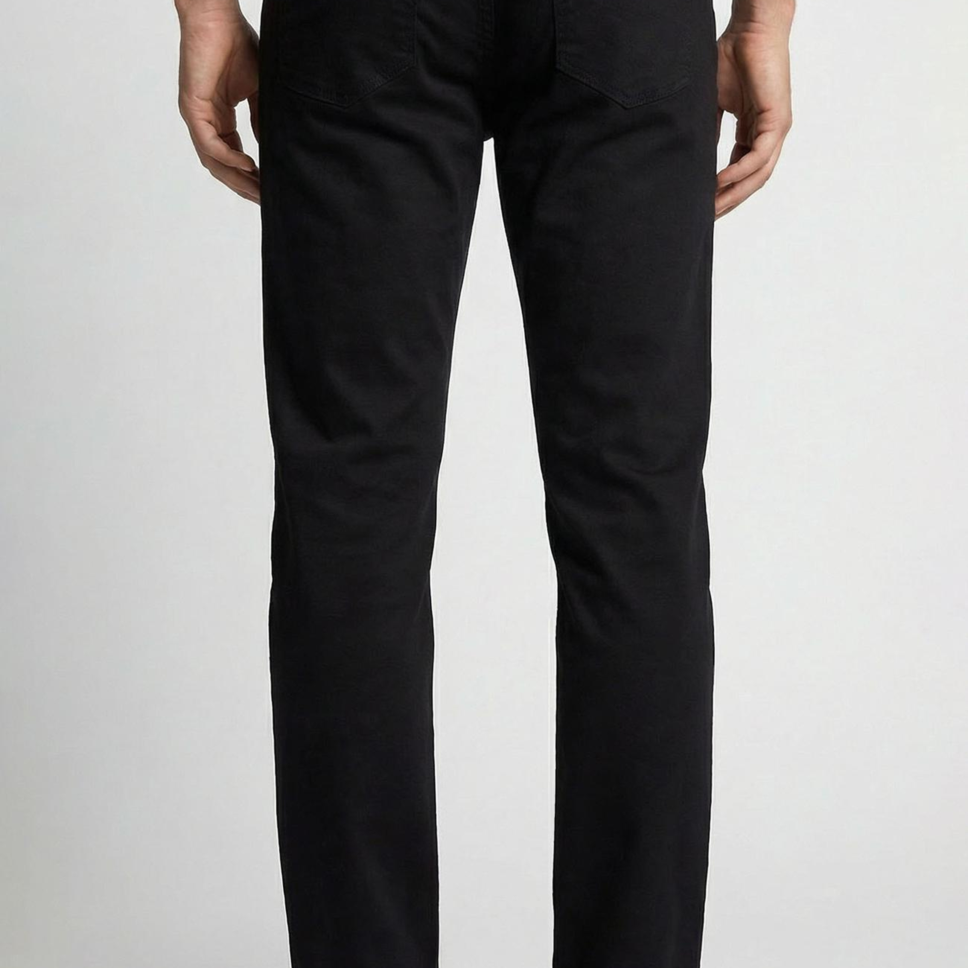Network Erkek Siyah Casual Pantolon