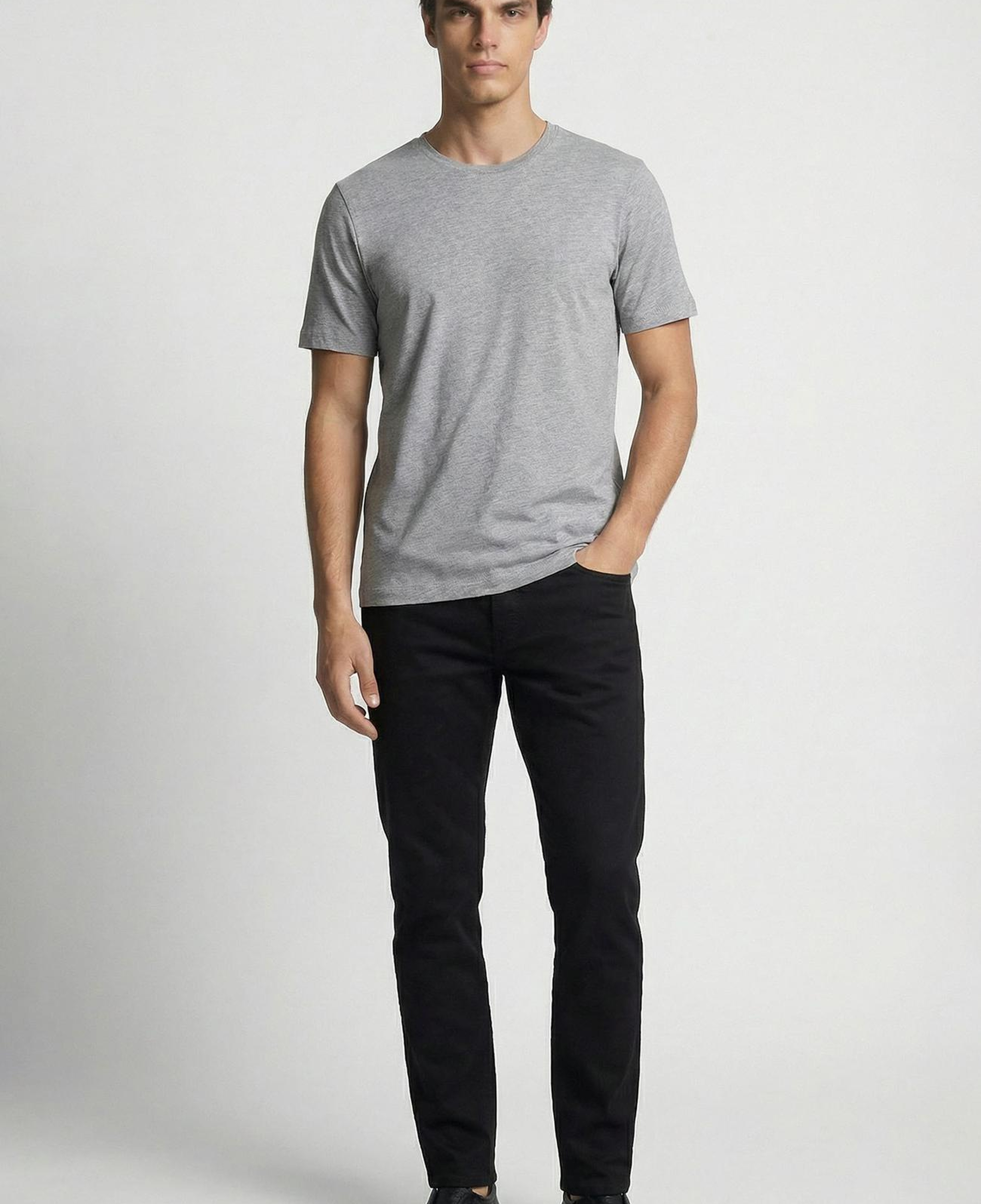 Network Erkek Siyah Casual Pantolon