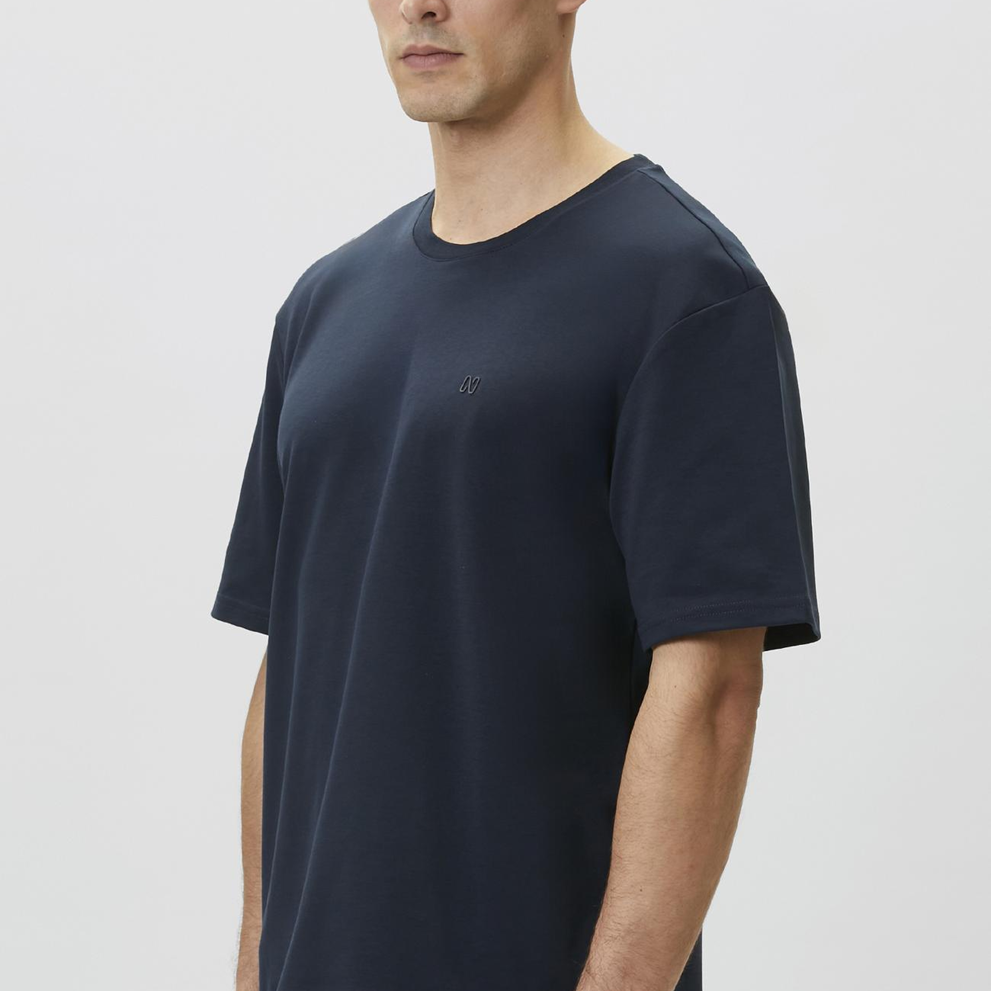 Network Erkek Lacivert Comfort Fit T-shirt
