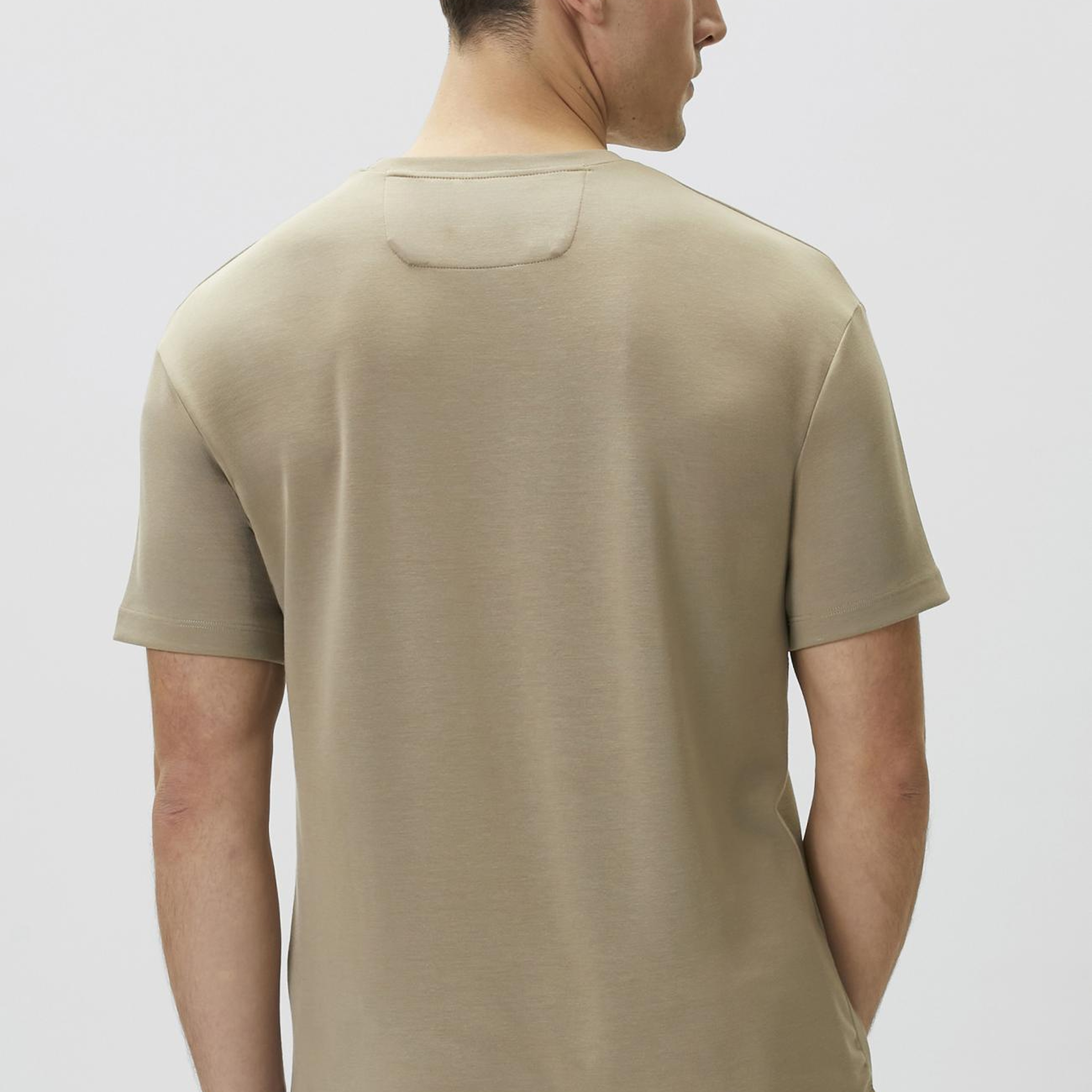 Network Erkek Vizon Basic Modal T-shirt