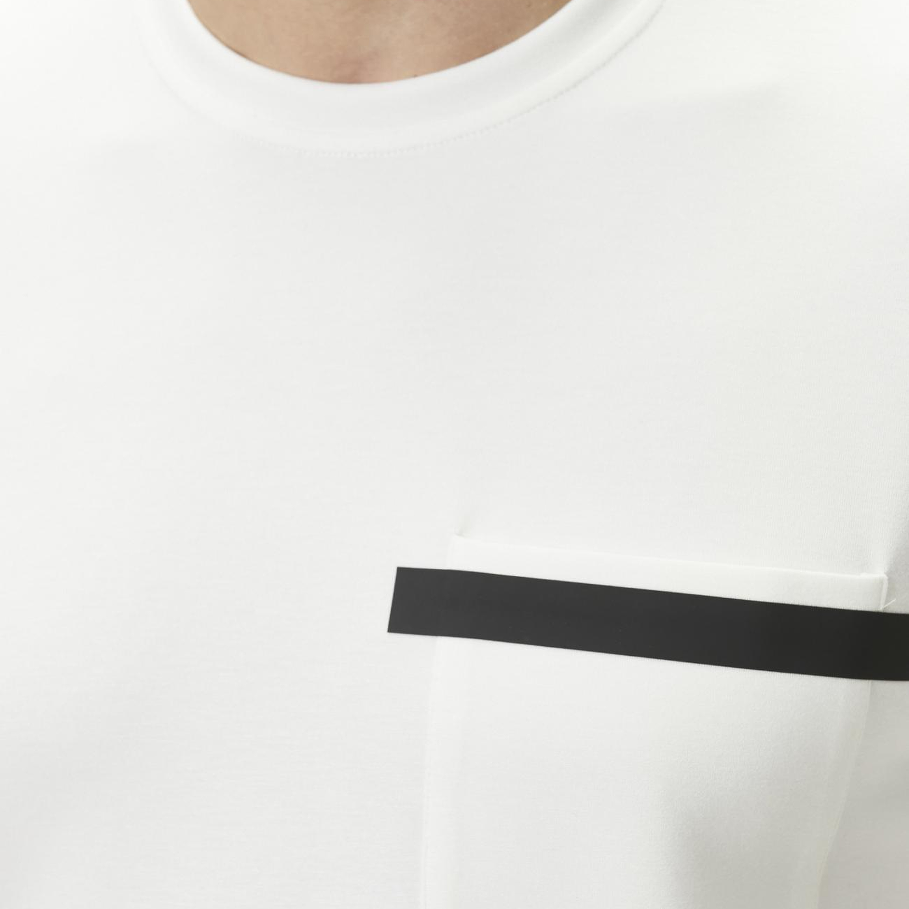 Network Erkek Ekru Baskı Detaylı T-shirt