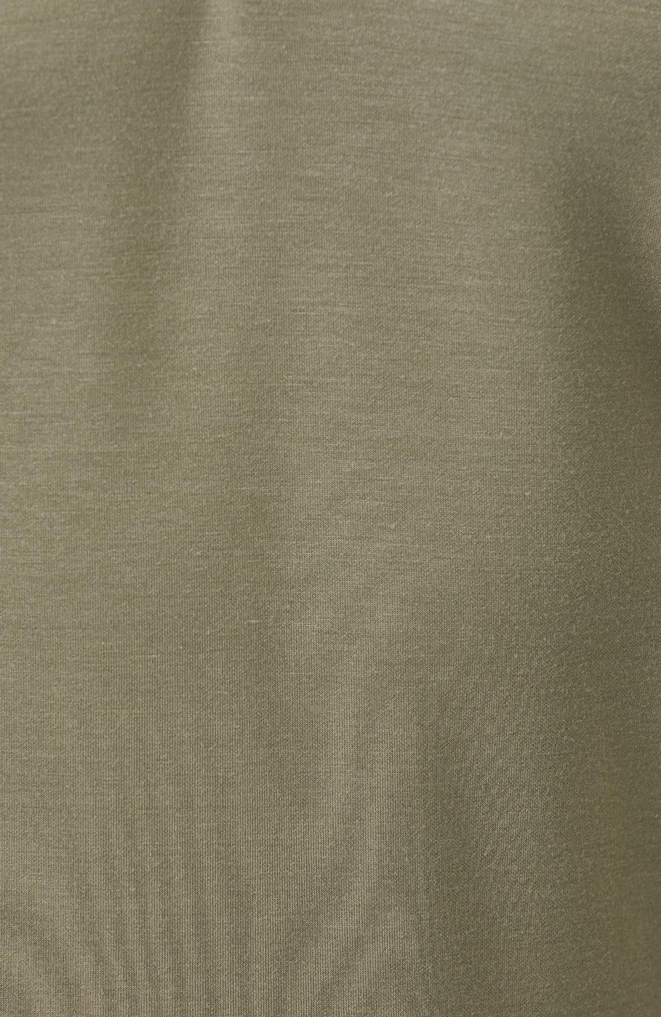 Network Erkek Haki Basic Modal Polo T-shirt