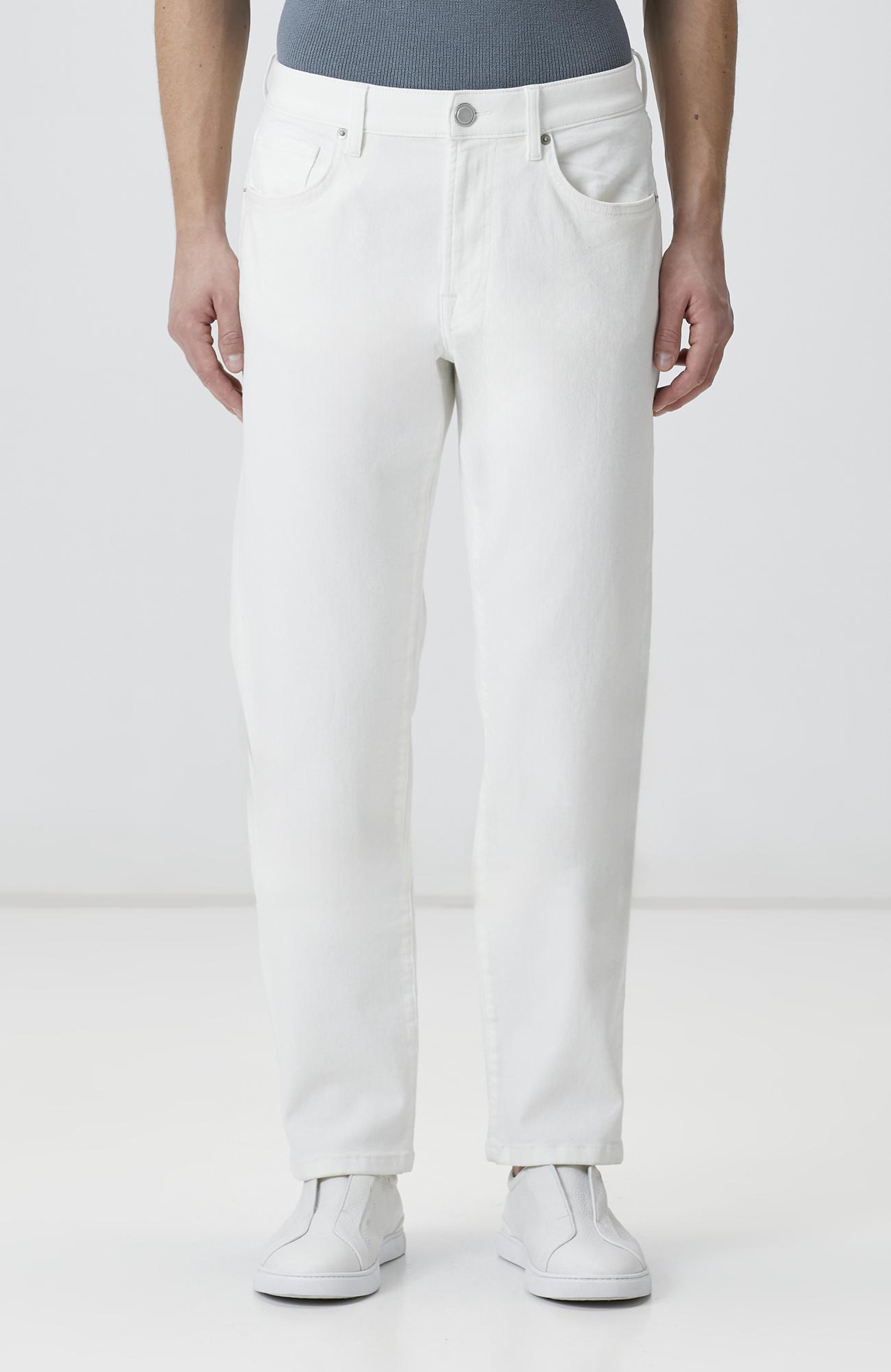 Network Erkek Kırık Beyaz Denim Pantolon