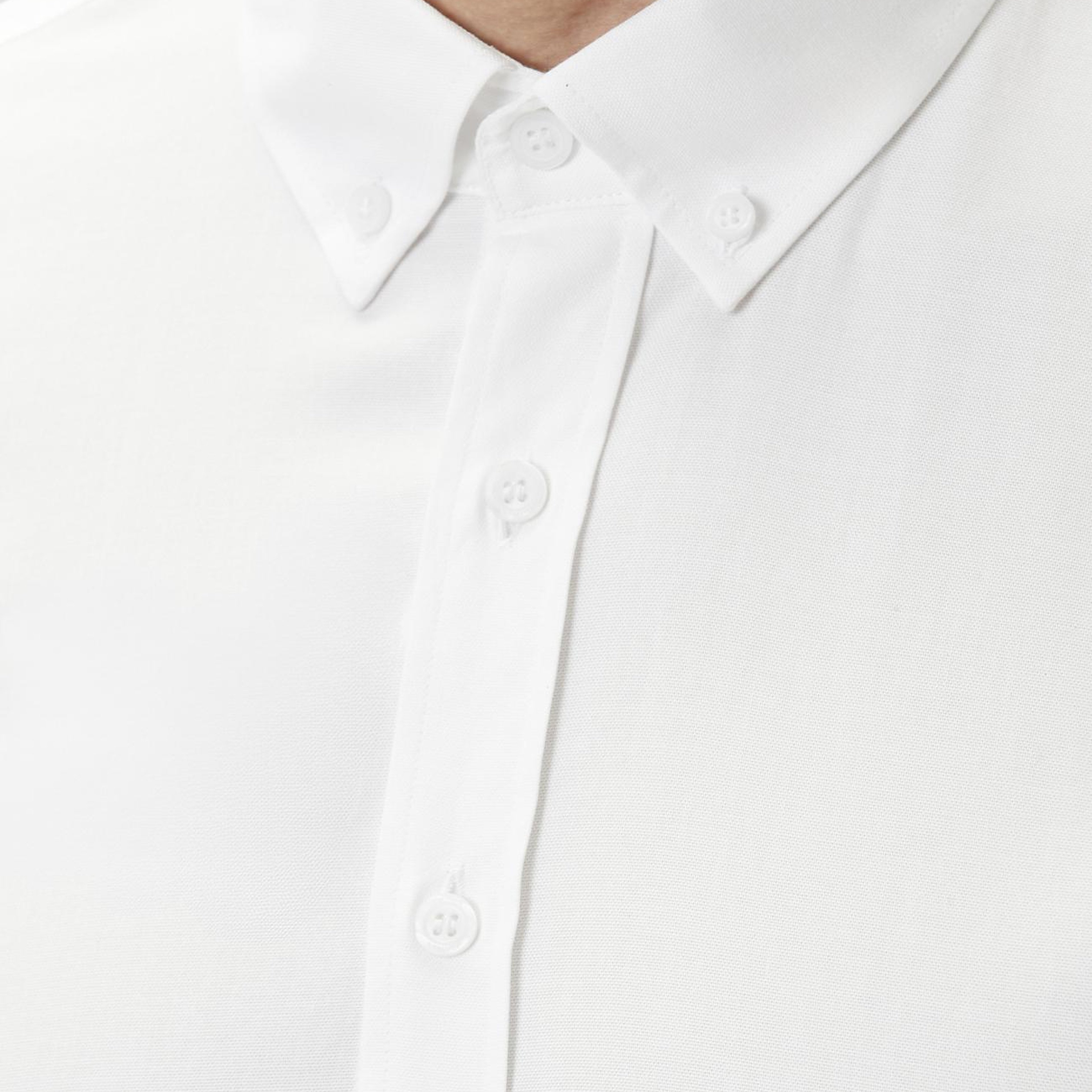 Network Erkek Slim Fit Beyaz Oxford Gömlek
