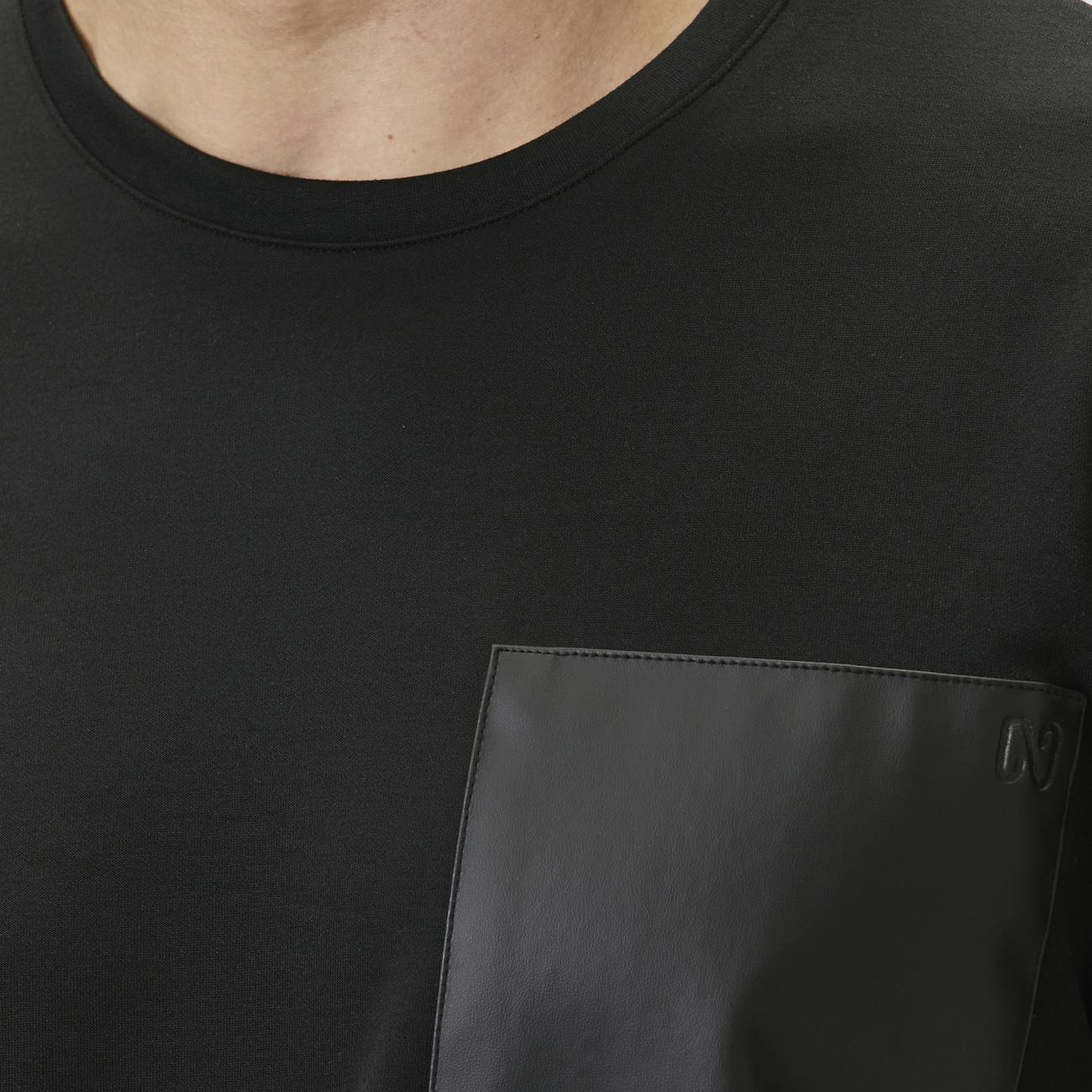 Network Erkek Comfort Fit Bordo Göğüs Cep Detaylı Sweatshirt