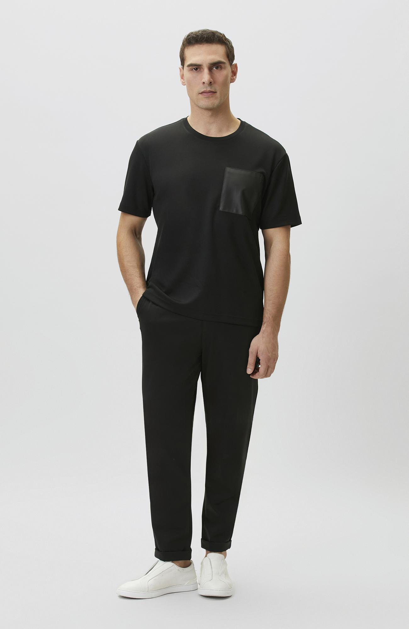 Network Erkek Comfort Fit Bordo Göğüs Cep Detaylı Sweatshirt